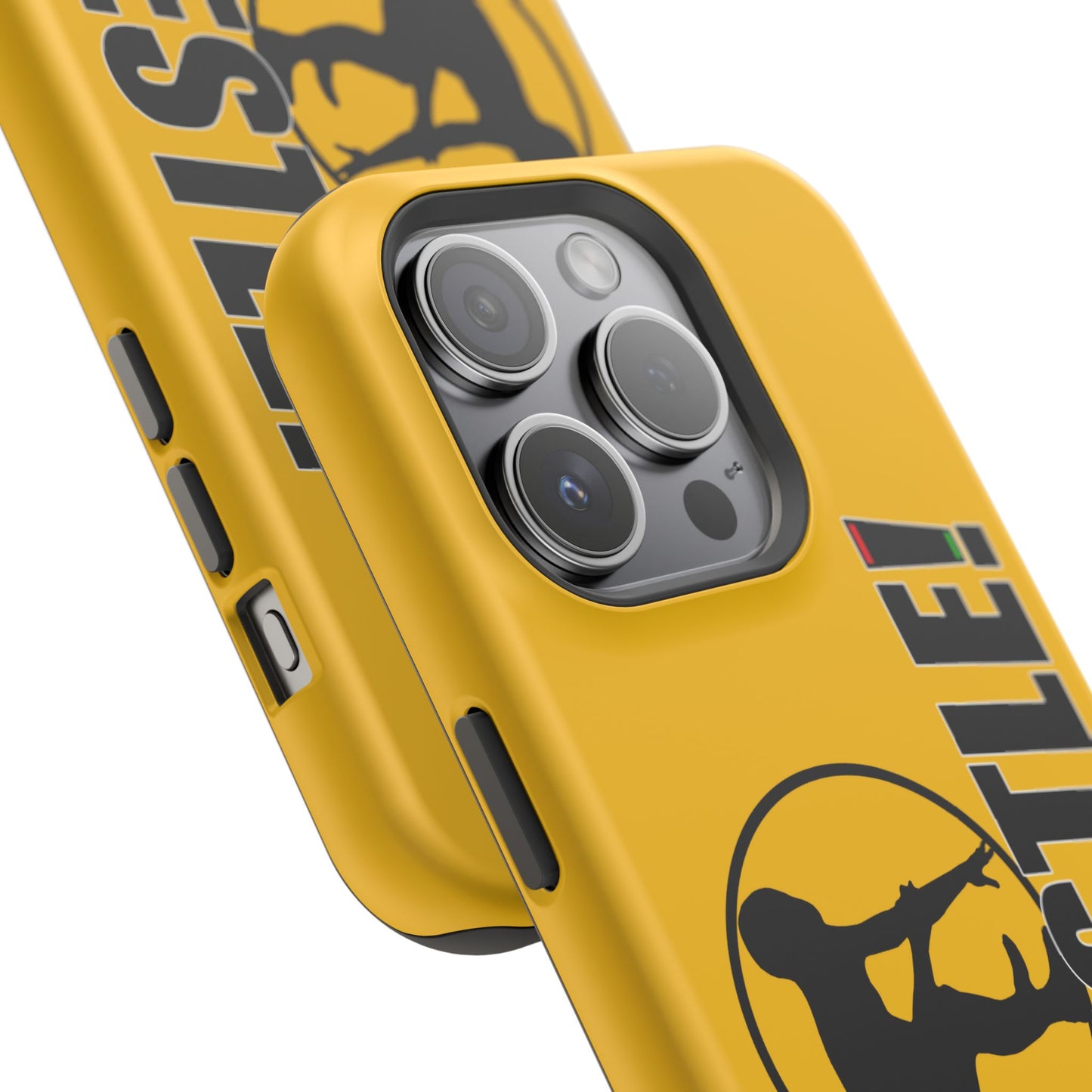 Ready. Wrestle! Yellow iPhone Magnetic Impact-Resistant Case