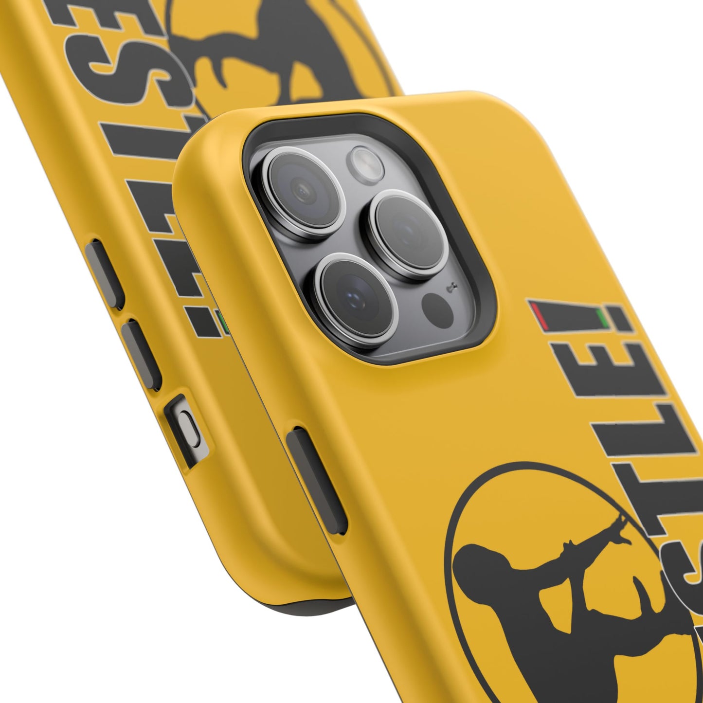 Ready. Wrestle! Yellow iPhone Magnetic Impact-Resistant Case
