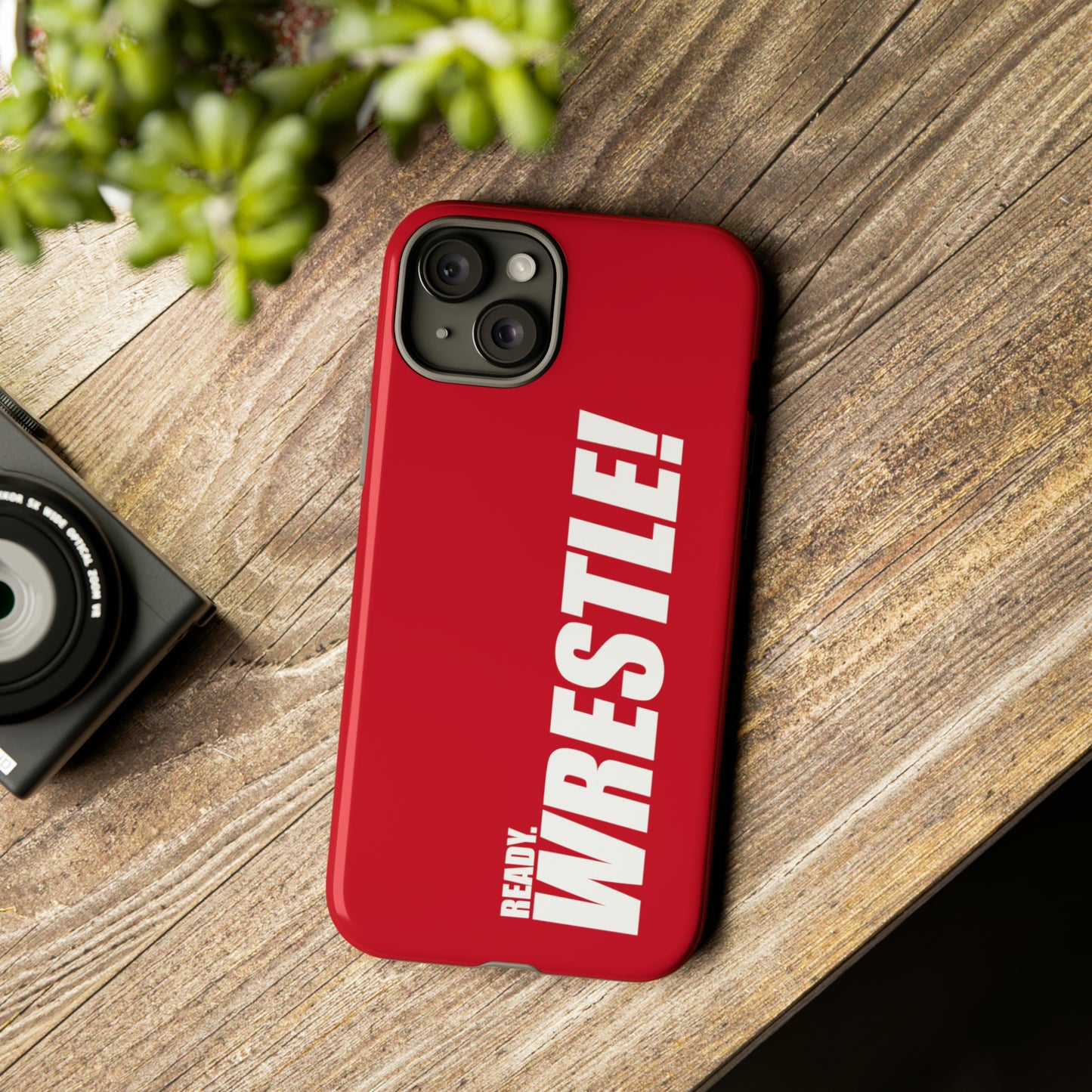 White/Red Tough Cases