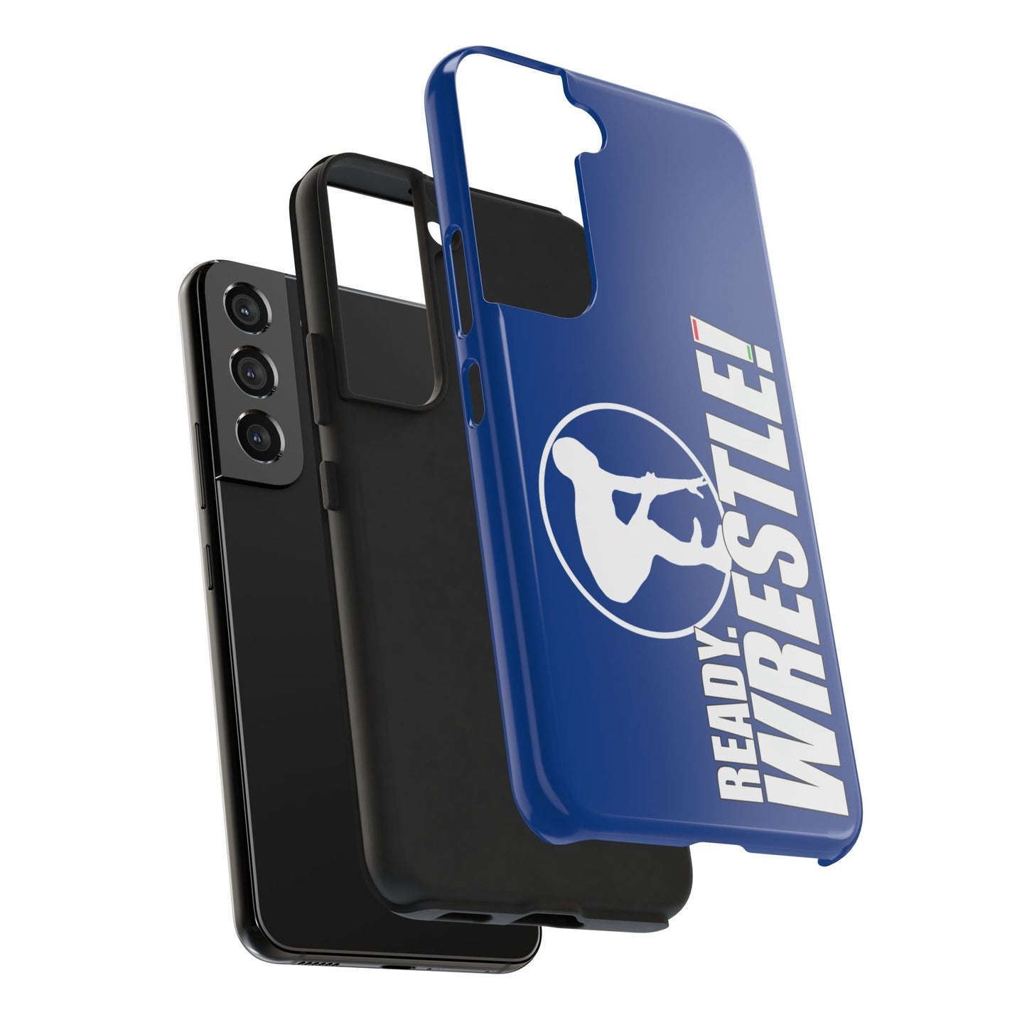 Ready. Wrestle! Blue Galaxy Tough Phone Case