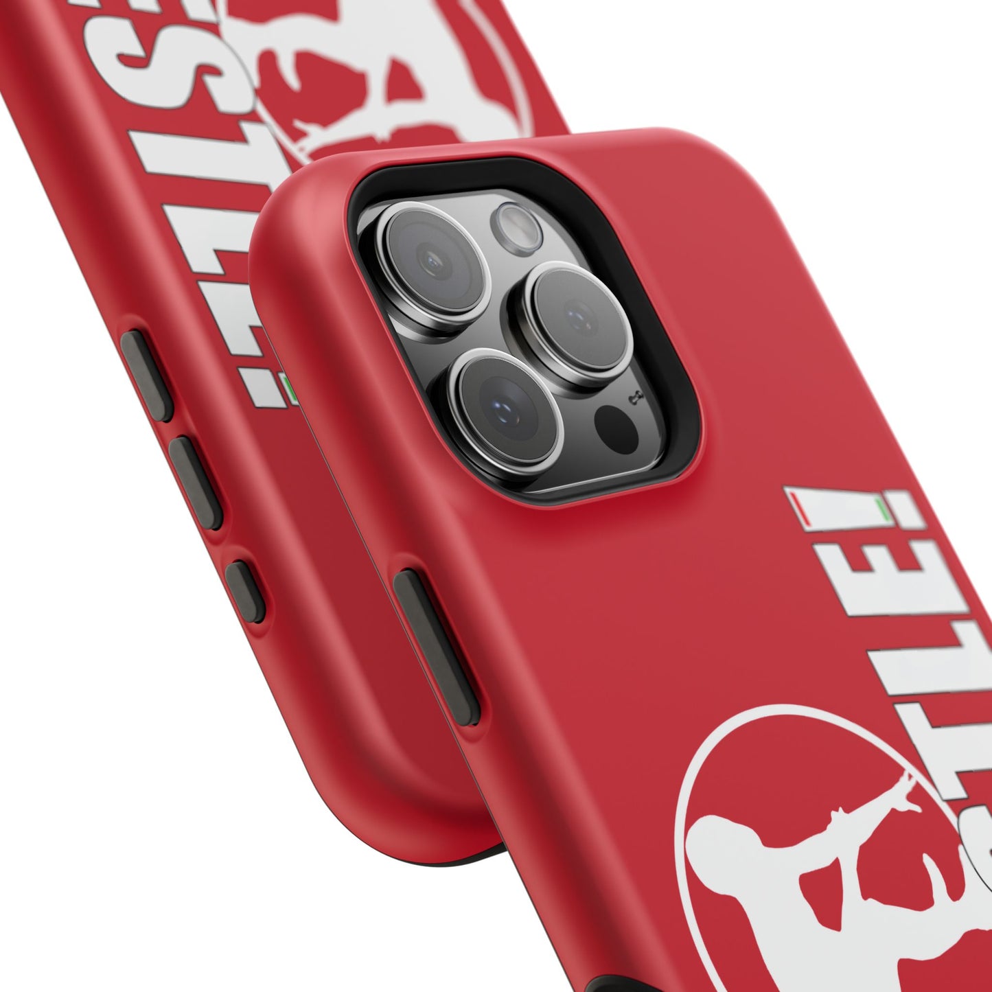 Ready. Wrestle! Red iPhone Magnetic Impact-Resistant Case