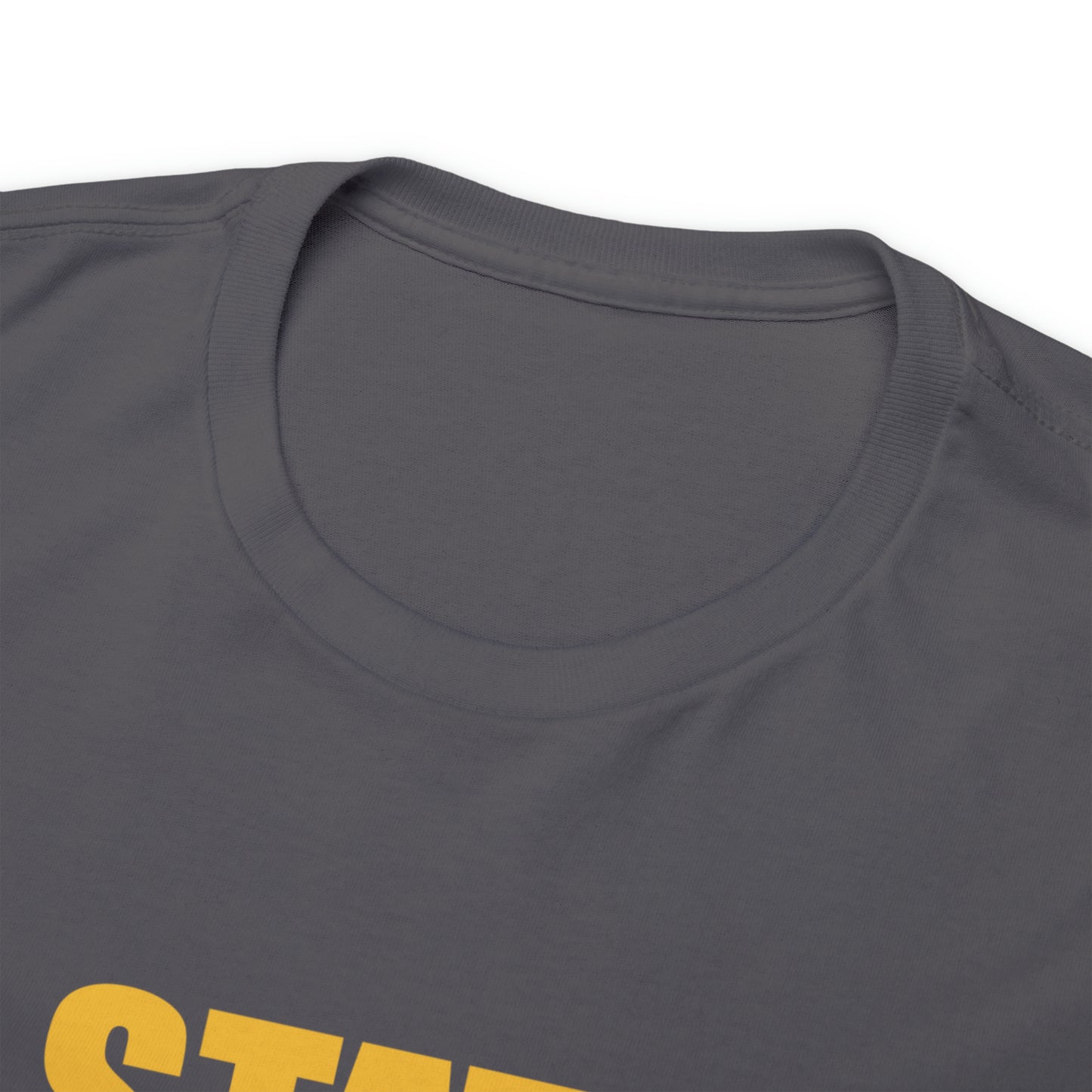 New York State Bound, Gold Logo, Unisex Heavy Cotton Tee