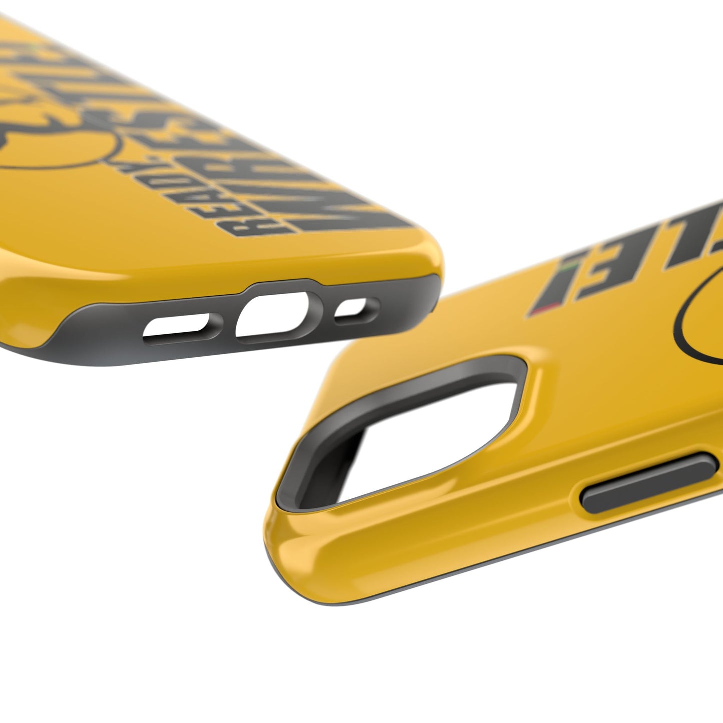 Ready. Wrestle! Yellow iPhone Magnetic Impact-Resistant Case