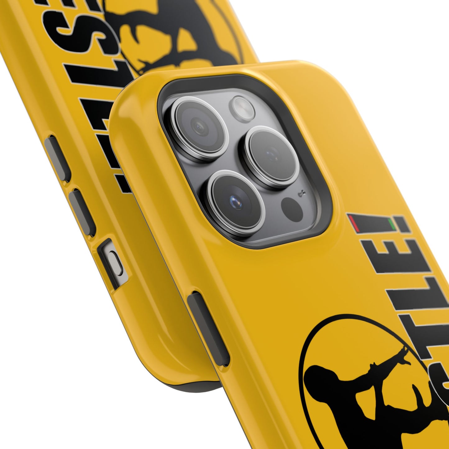 Ready. Wrestle! Yellow iPhone Magnetic Impact-Resistant Case