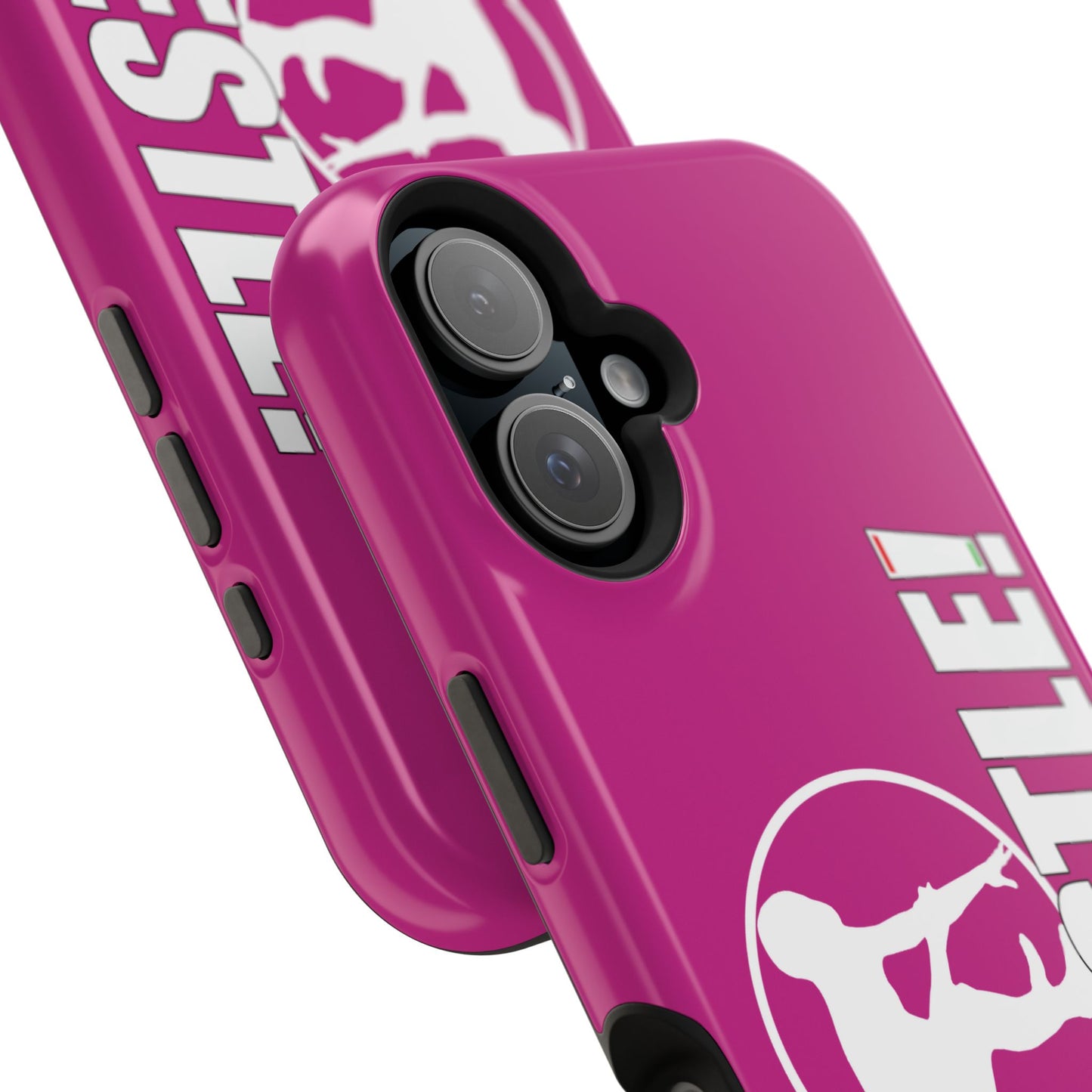 Ready. Wrestle! Pink iPhone Magnetic Impact-Resistant Case