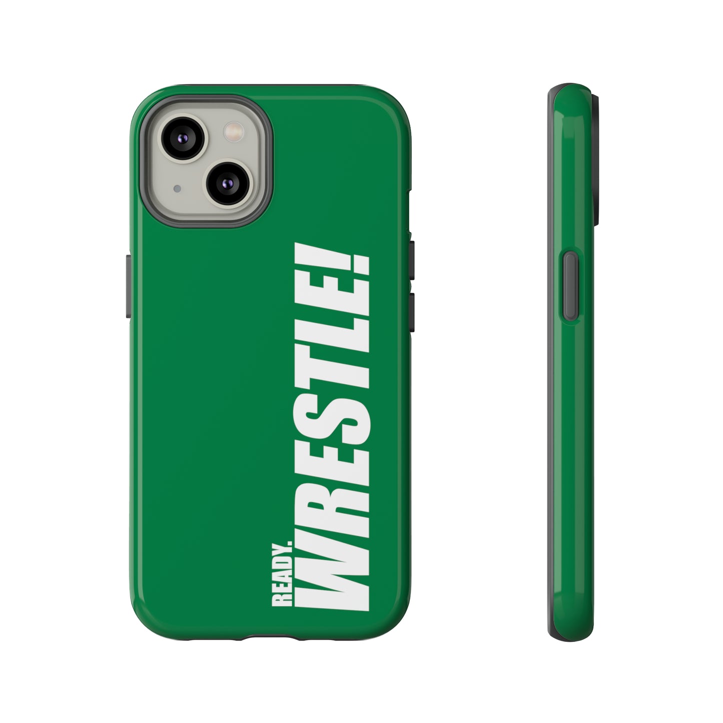 White/Green Tough Cases