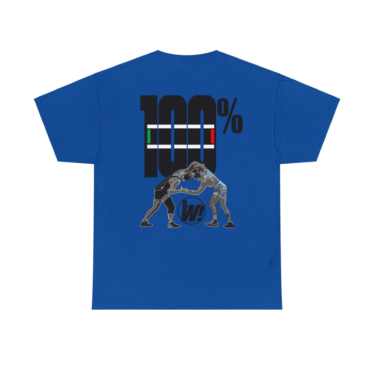 Bro. 100%! Unisex Heavy Cotton Tee, Gildan 5000