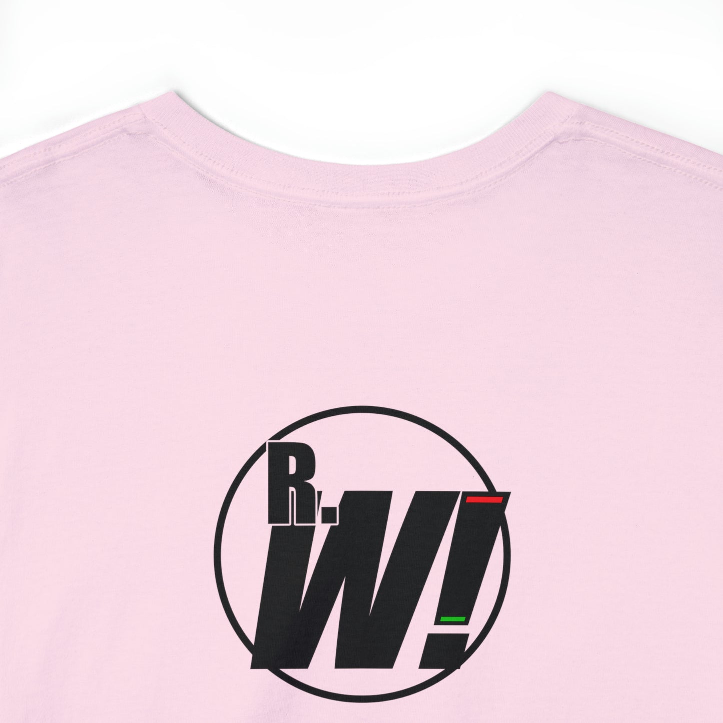 Ready. Wrestle! Black Logo w/Pink Silhouettes, Unisex Heavy Cotton Tee