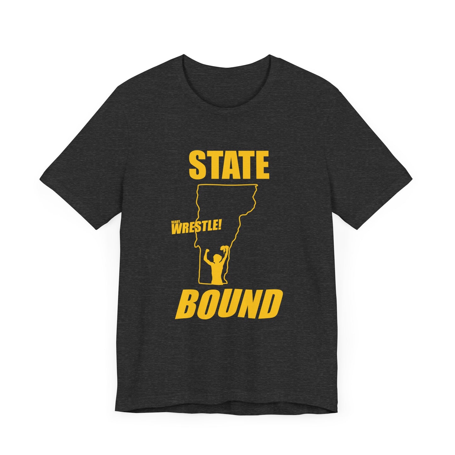 Vermont State Bound!, Unisex Jersey Short Sleeve Tee