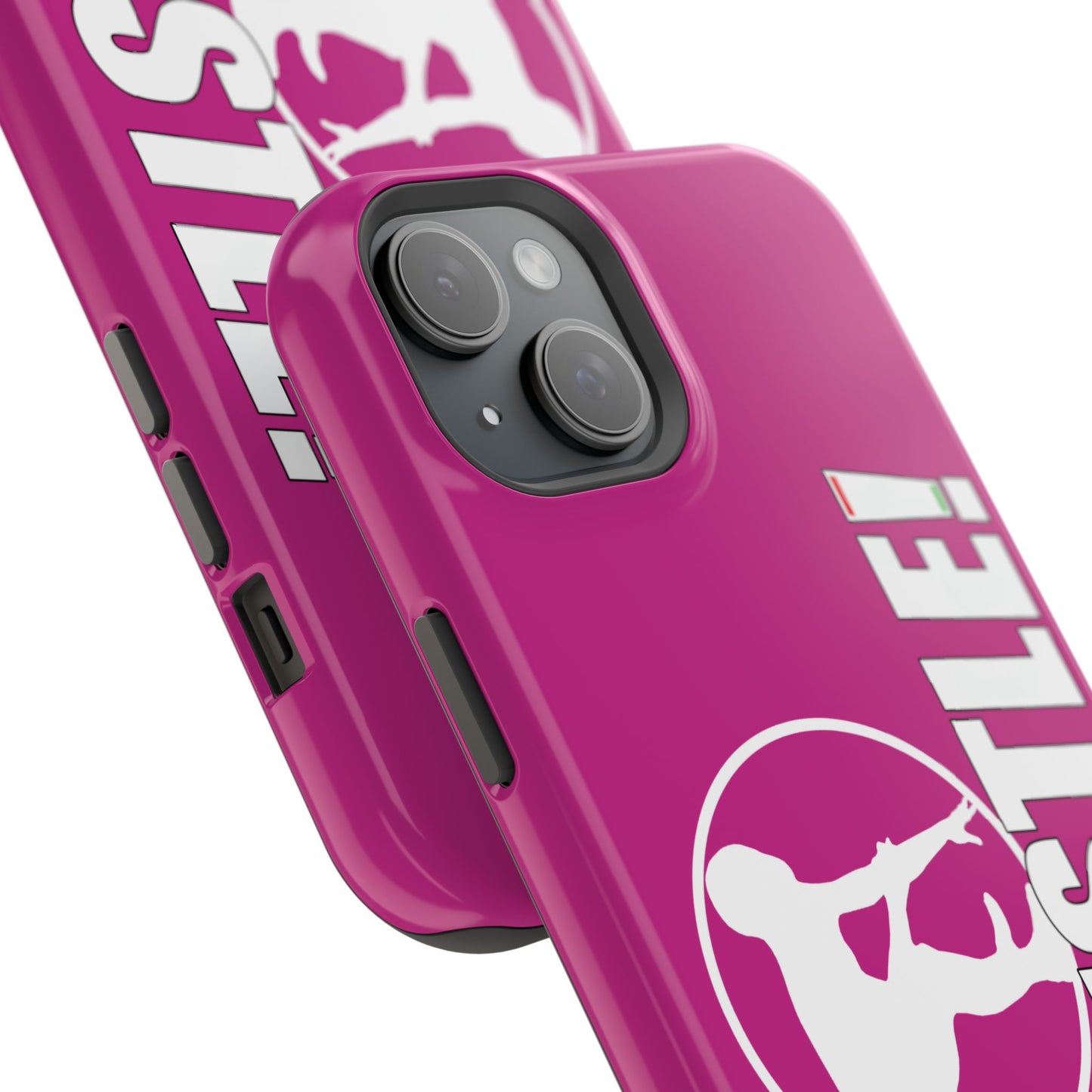 Ready. Wrestle! Pink iPhone Magnetic Impact-Resistant Case