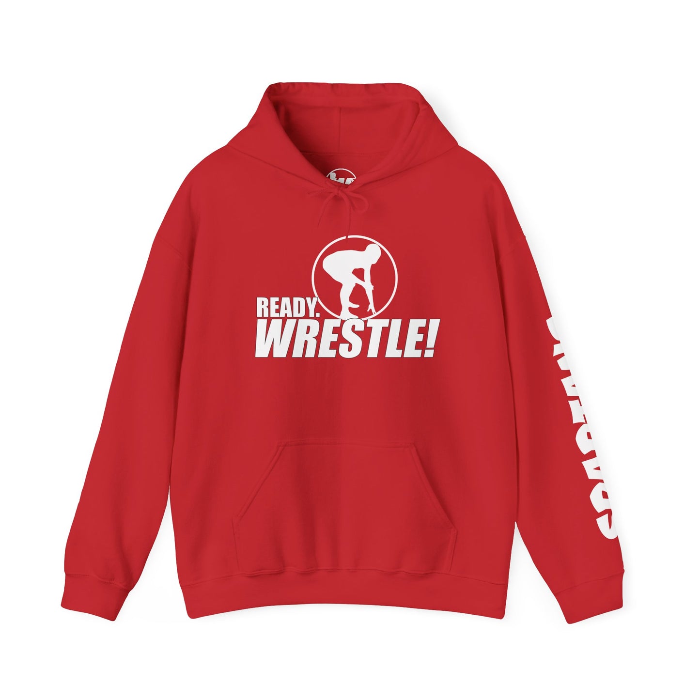 Just Keep Wrestling Hoodie: Ready to Wrestle Sweatshirt, Sportswear for Wrestlers, Gift for Coaches, Competitive Sports Apparel, Gym & Training Gear