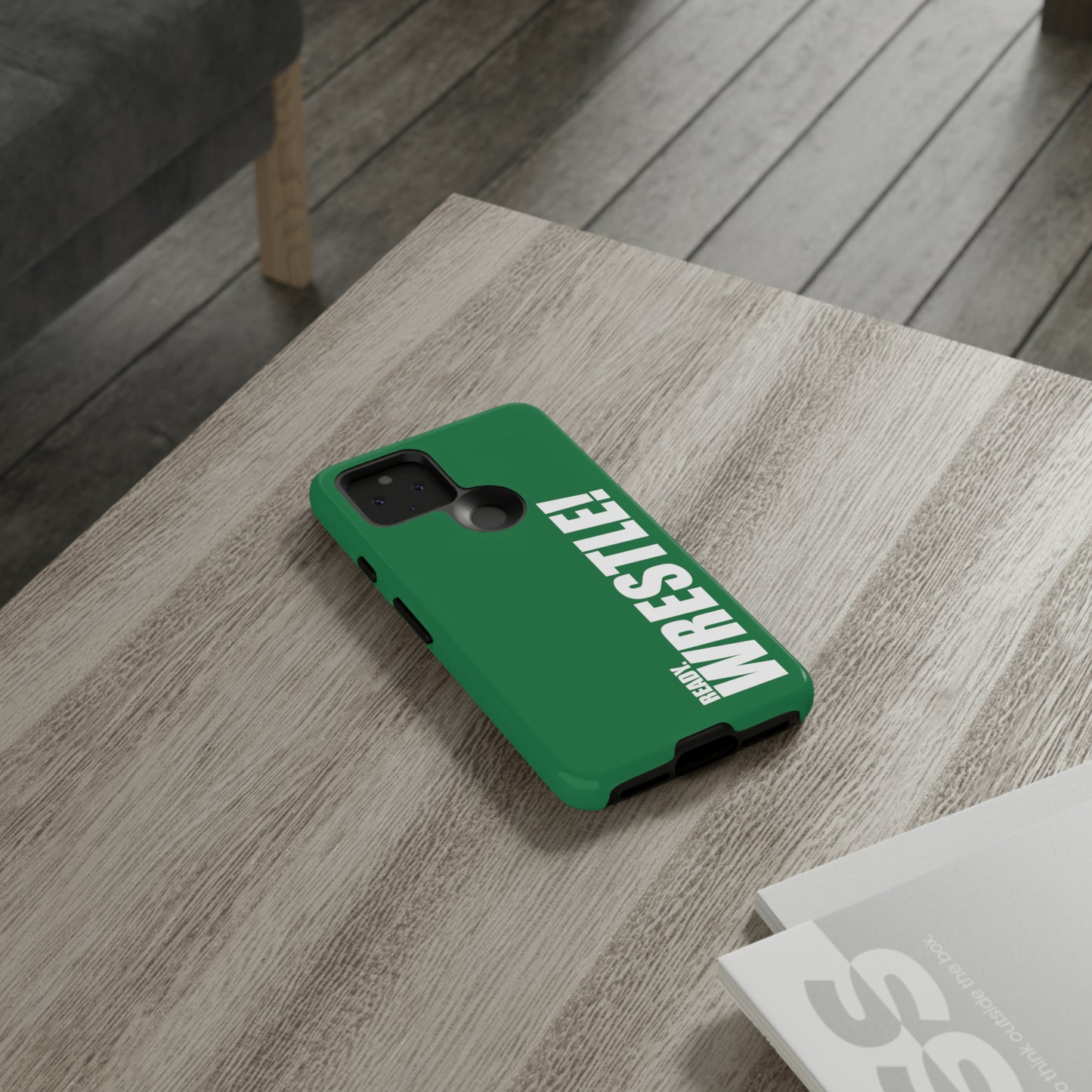 White/Green Tough Cases