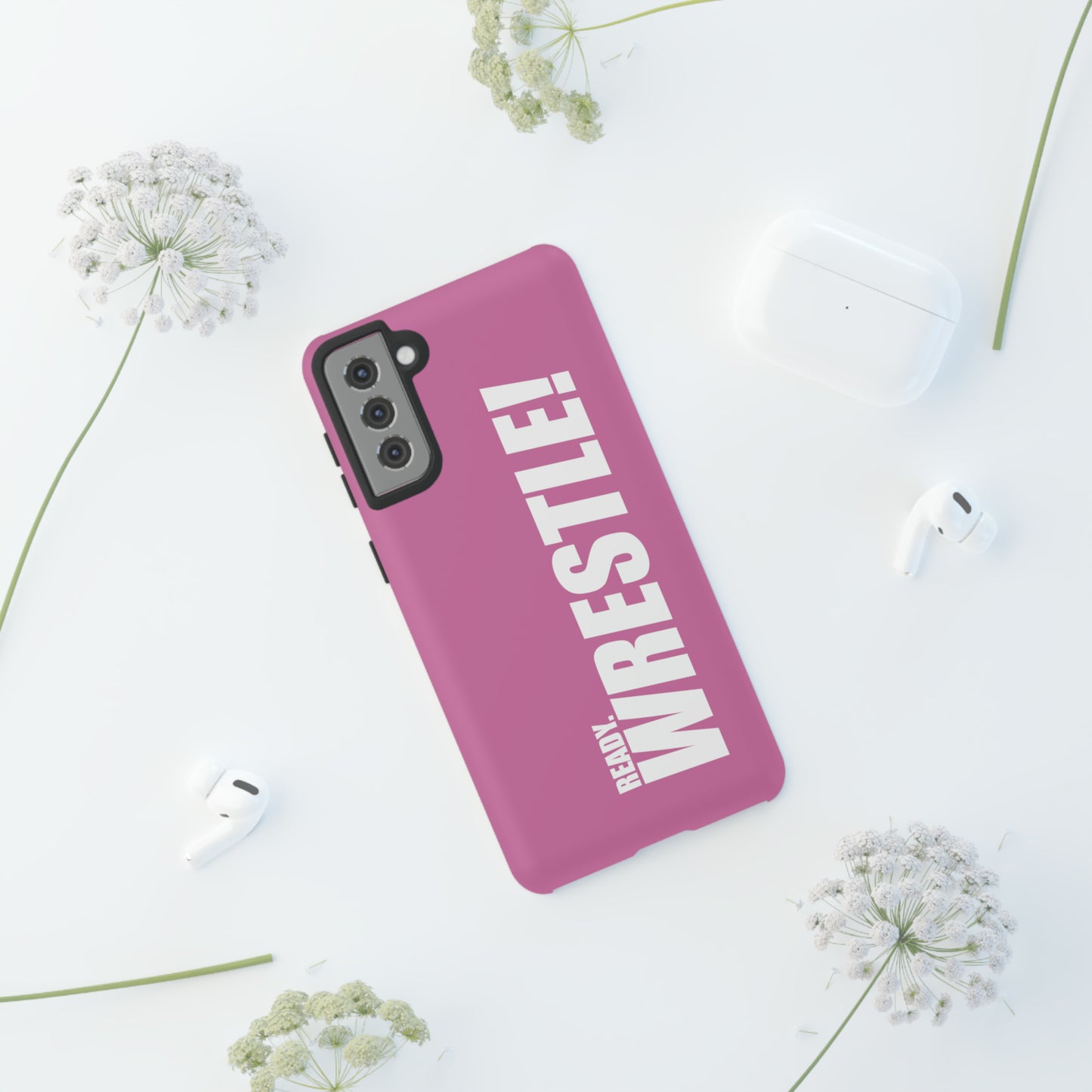 White/Pink Tough Cases