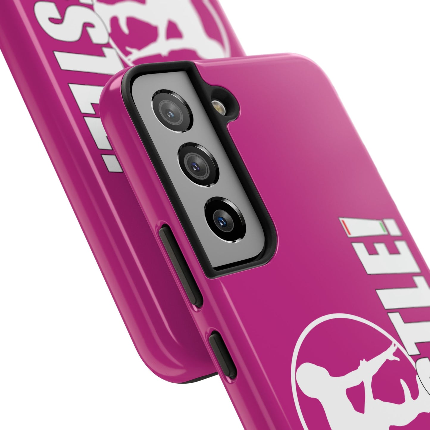Ready. Wrestle! Pink Galaxy Tough Phone Case