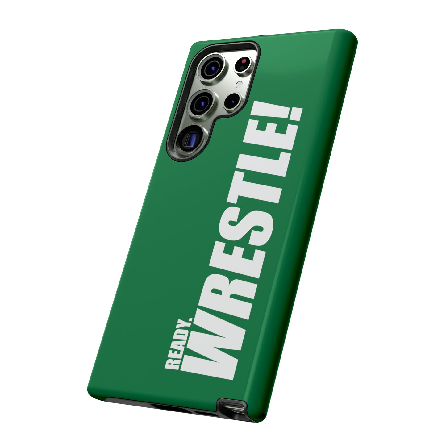 White/Green Tough Cases