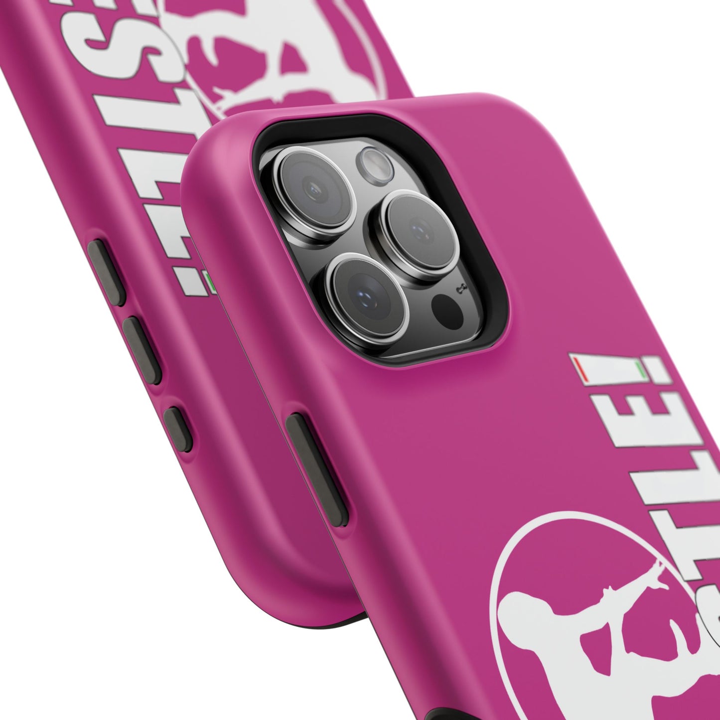Ready. Wrestle! Pink iPhone Magnetic Impact-Resistant Case
