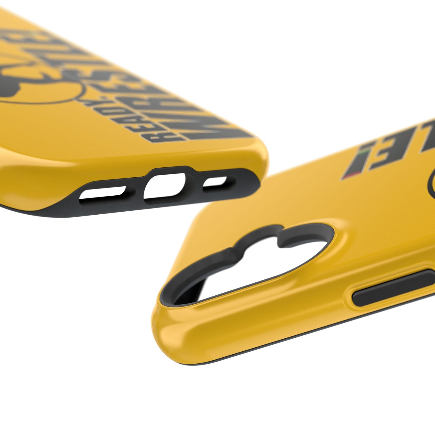 Ready. Wrestle! Yellow iPhone Magnetic Impact-Resistant Case