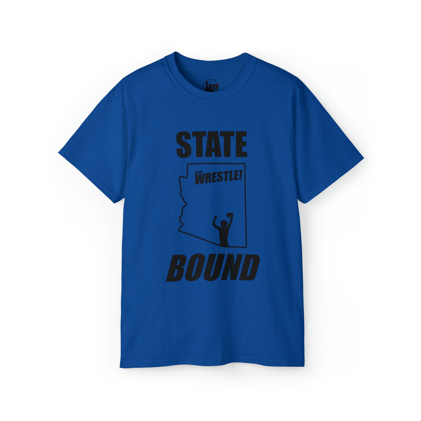 Arizona State Bound, Unisex Ultra Cotton Tee, Black Logo