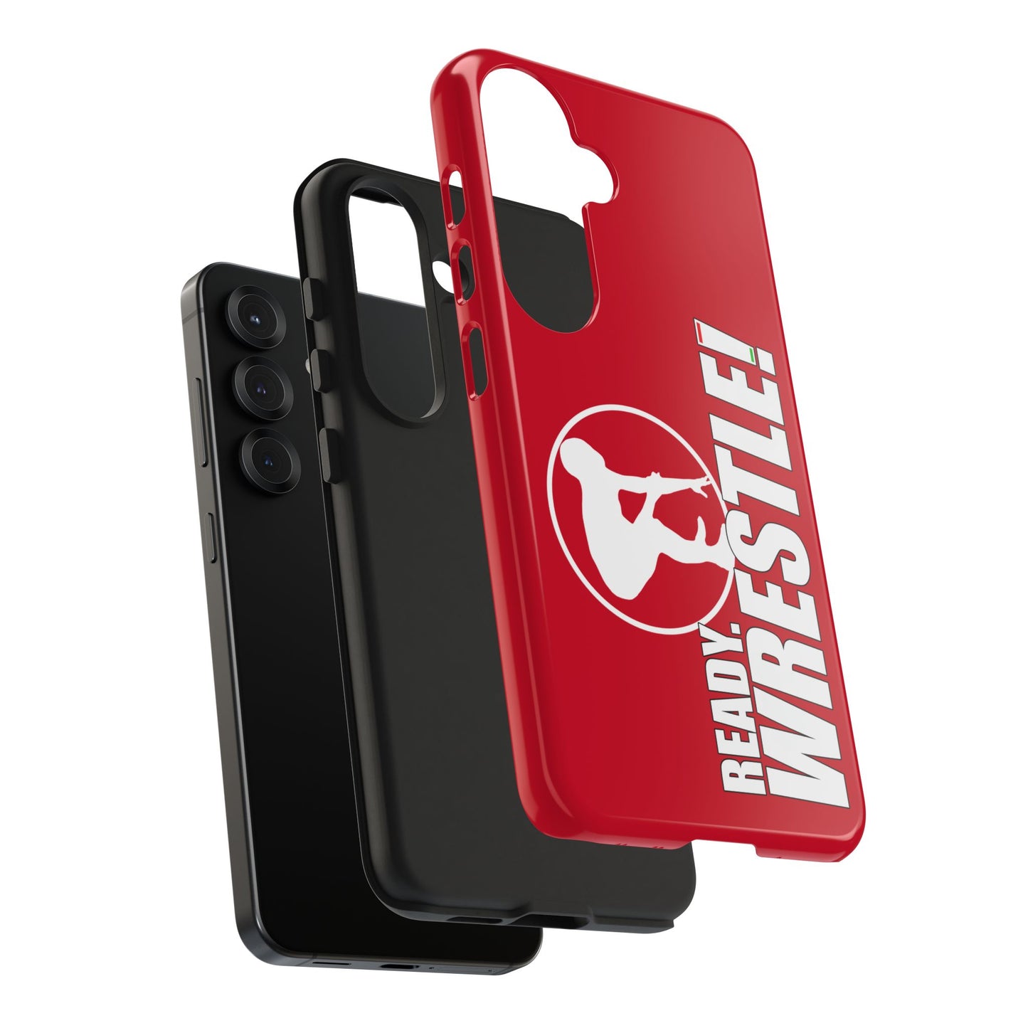 Ready. Wrestle! Red Galaxy Tough Phone Case