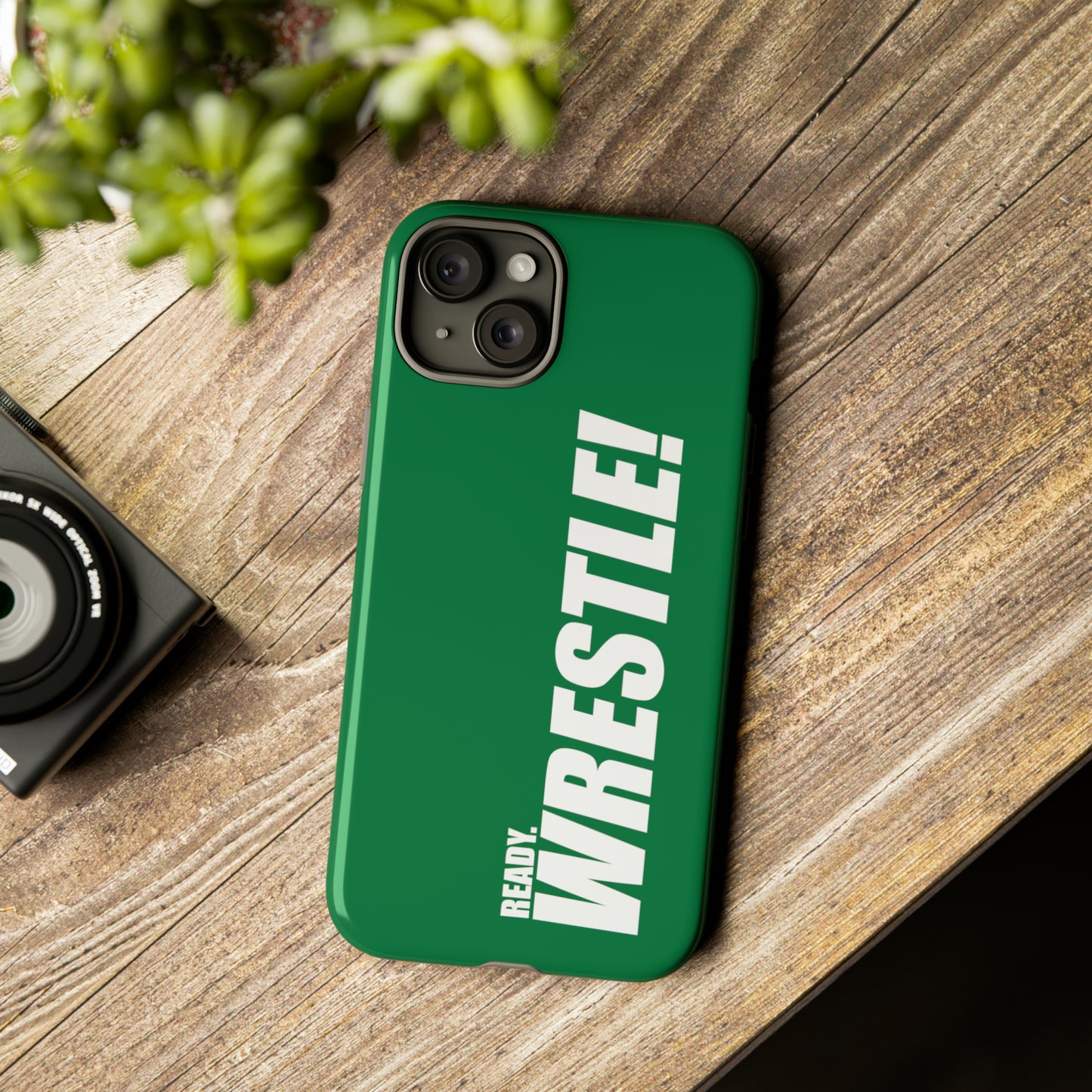 White/Green Tough Cases