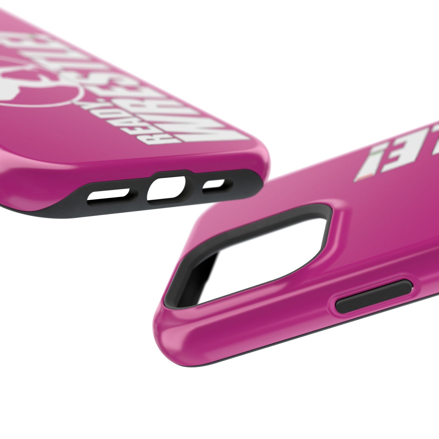 Ready. Wrestle! Pink iPhone Magnetic Impact-Resistant Case