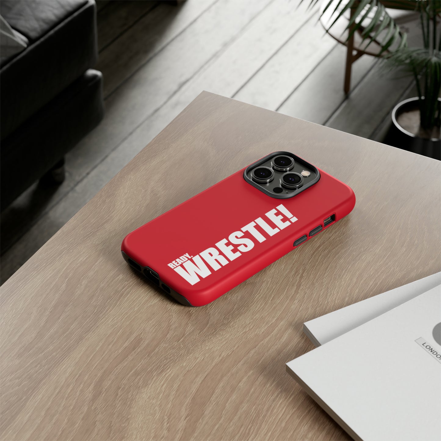 White/Red Tough Cases