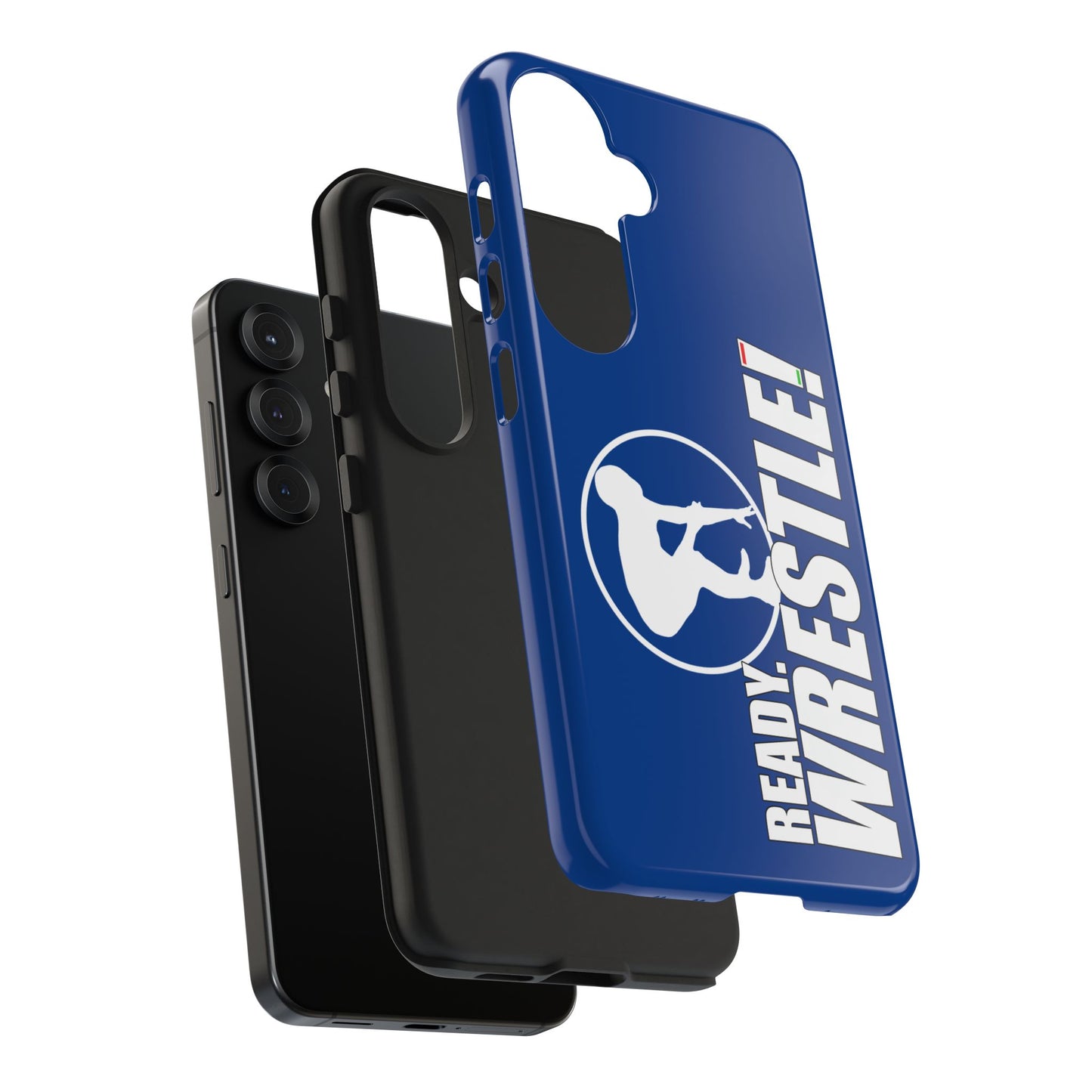 Ready. Wrestle! Blue Galaxy Tough Phone Case