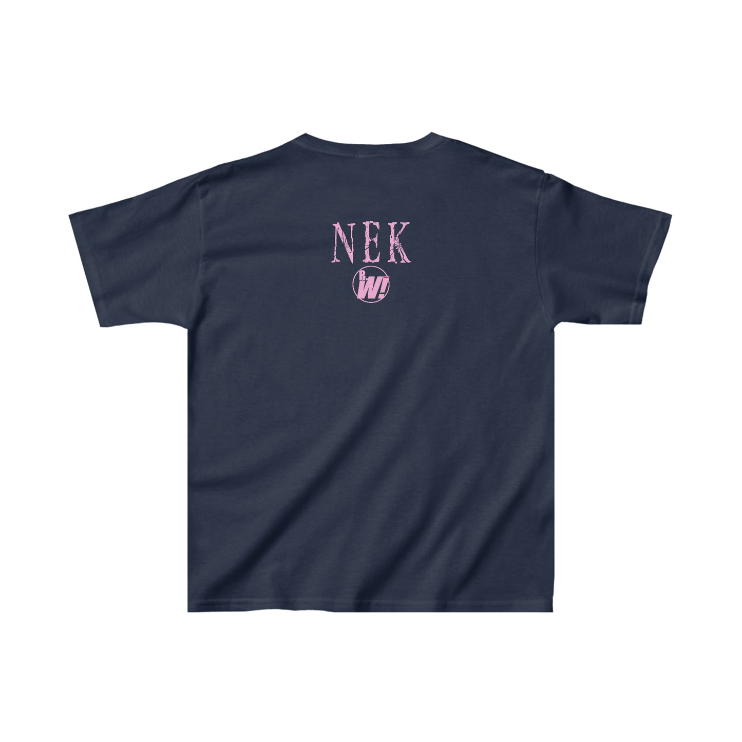 NEK Python Wrestling Kids, Pink Logo, Unisex Jersey Short Sleeve Tee