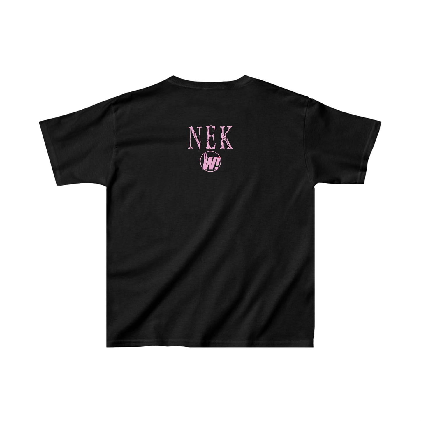 NEK Python Wrestling Kids, Pink Logo, Unisex Jersey Short Sleeve Tee