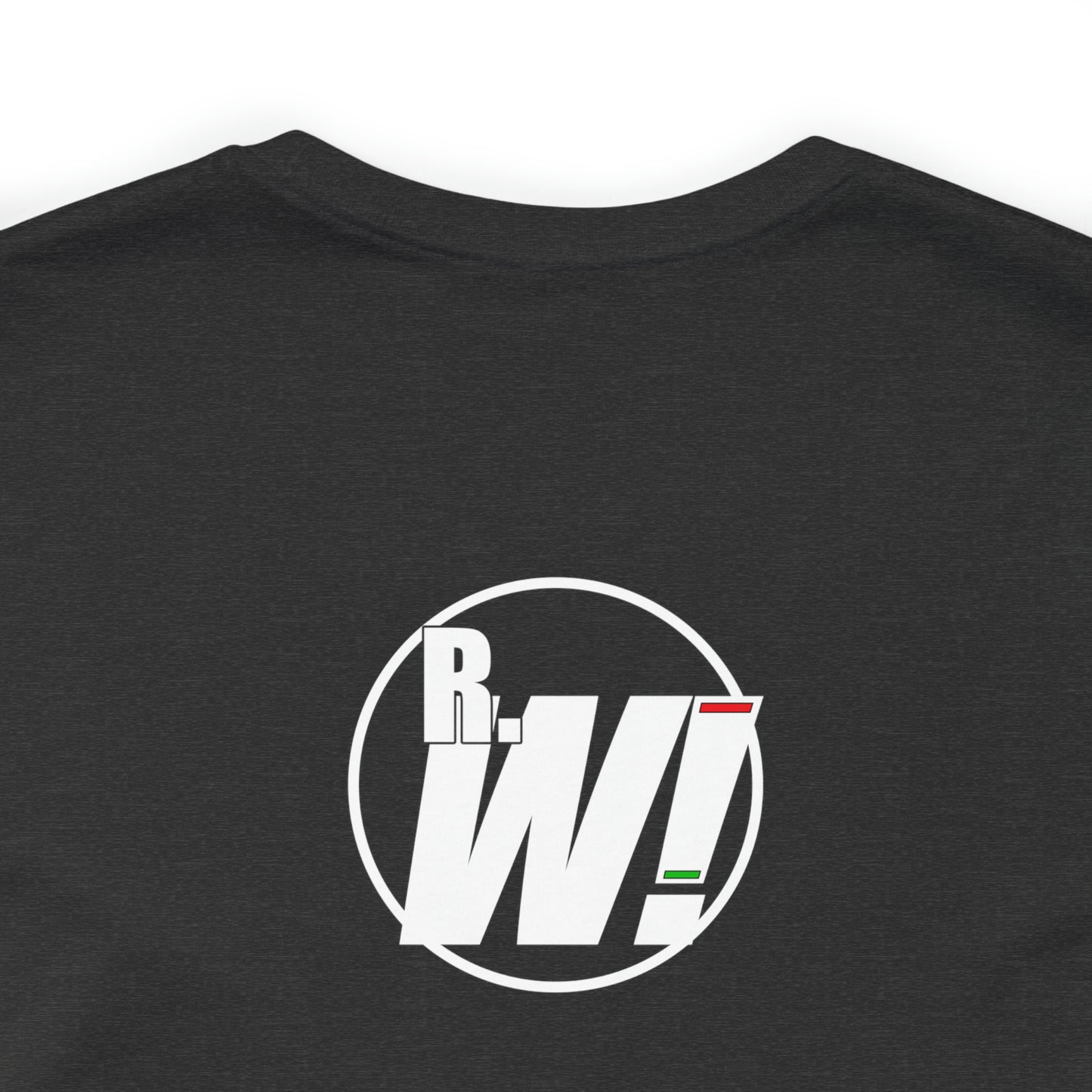 Ready. Wrestle! Gold Logo with Green, Unisex Jersey Short Sleeve Tee