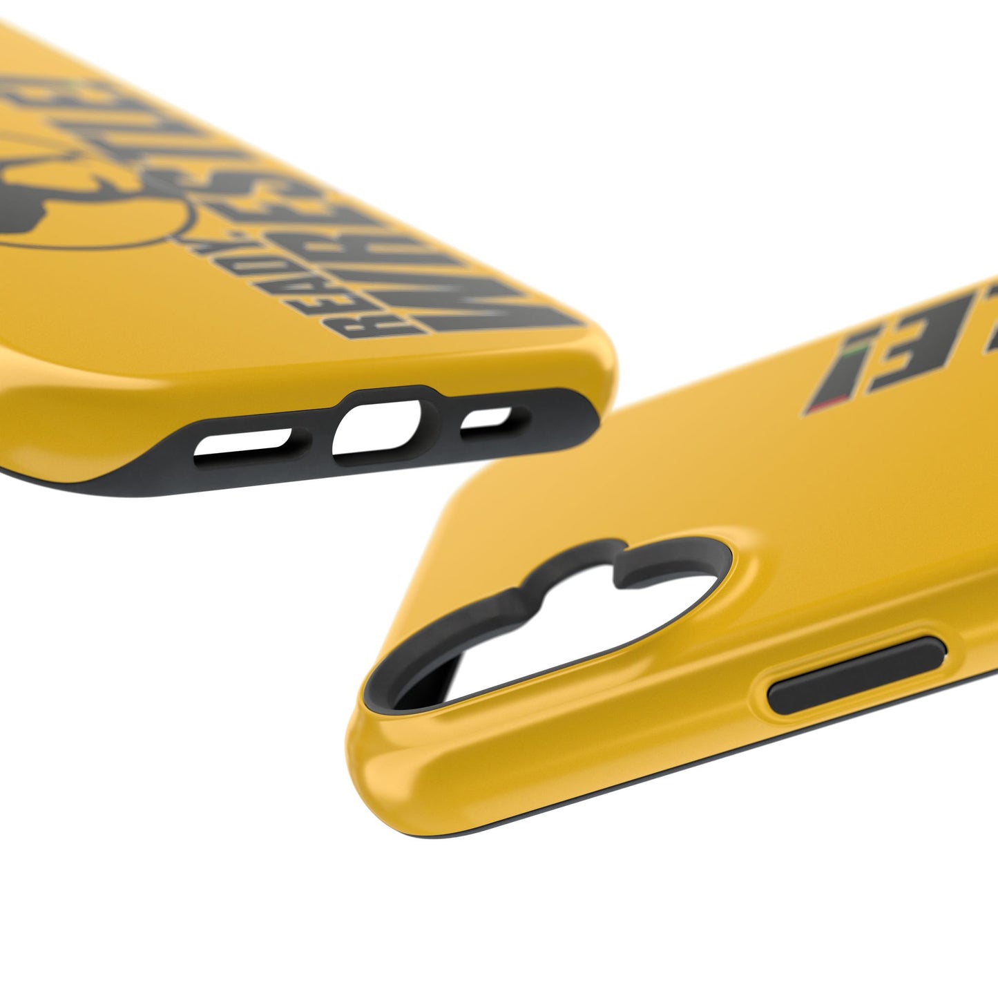 Ready. Wrestle! Yellow iPhone Magnetic Impact-Resistant Case