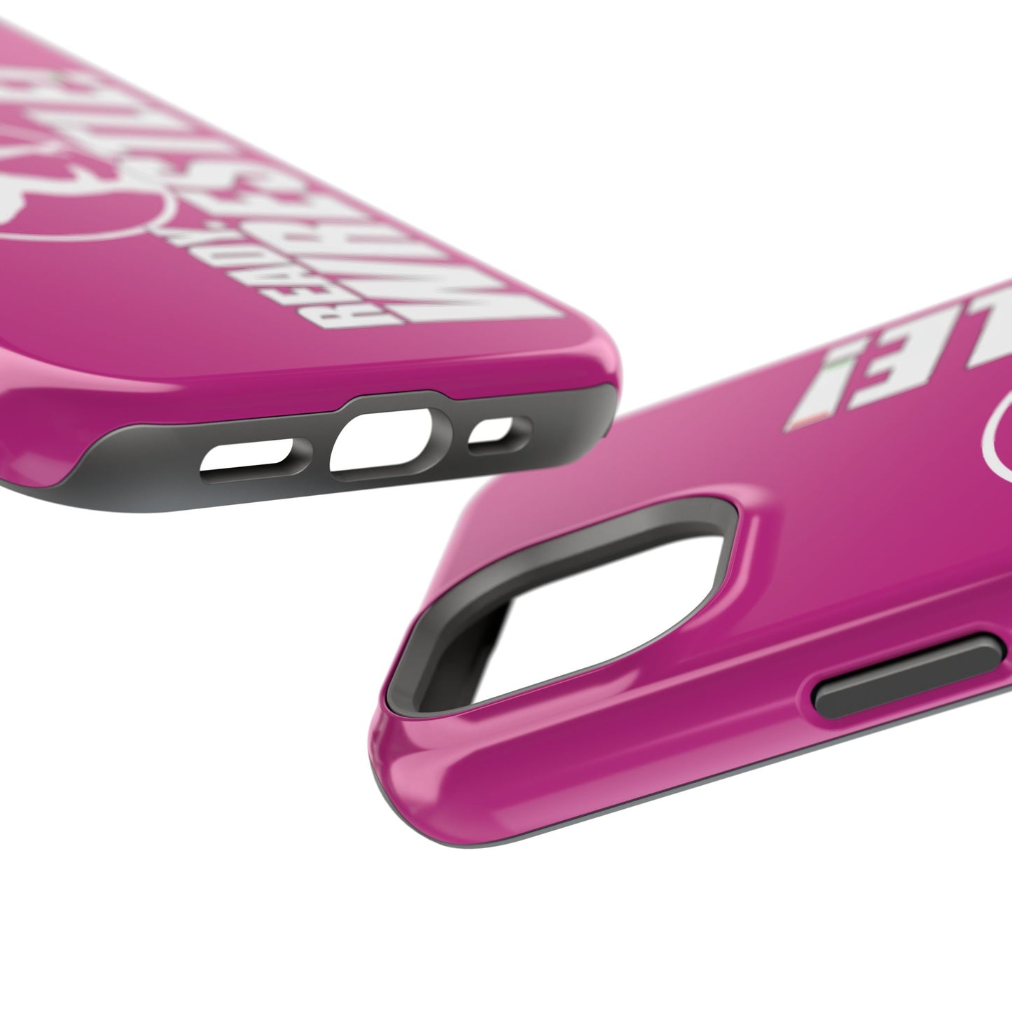 Ready. Wrestle! Pink iPhone Magnetic Impact-Resistant Case