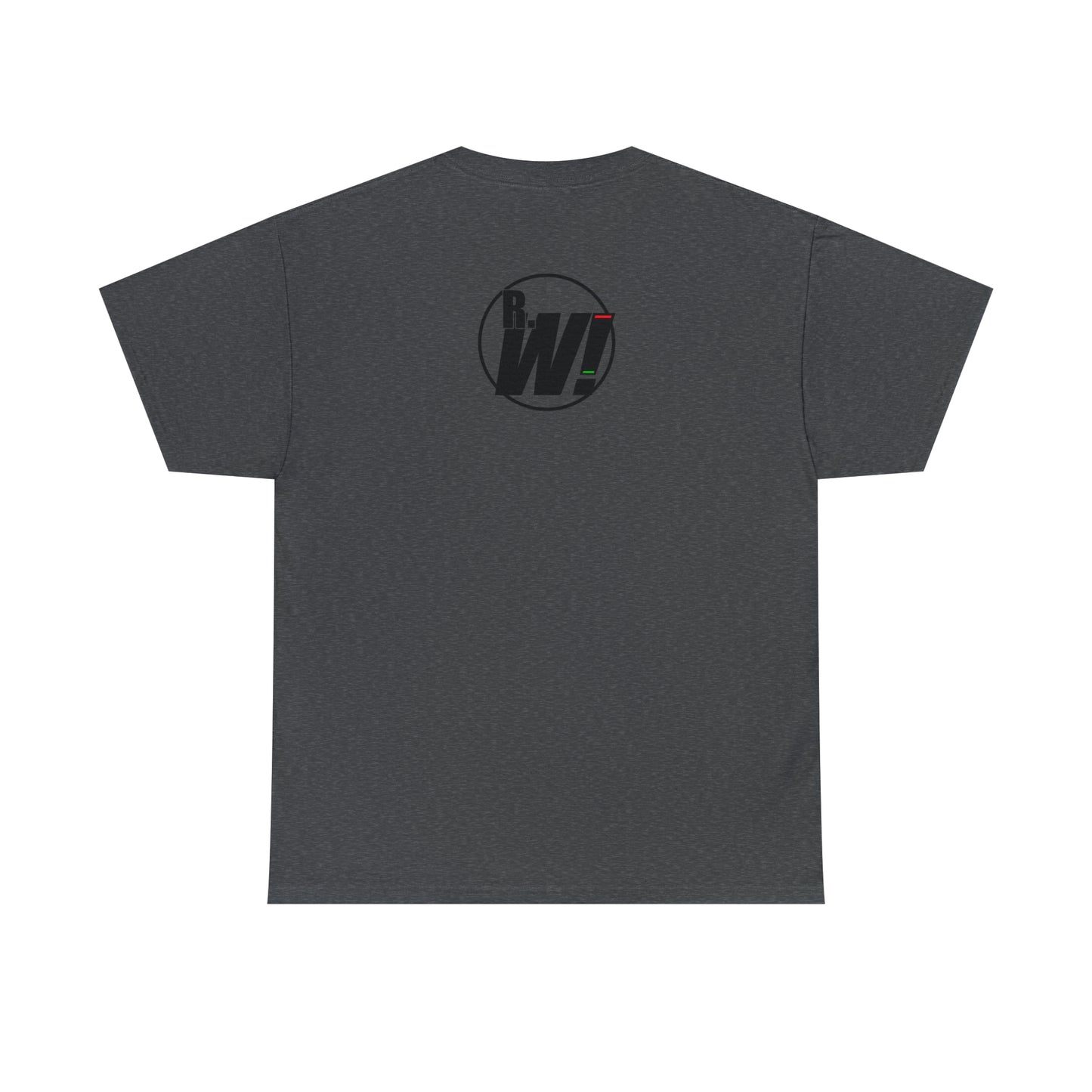 Ready. Wrestle! Black Logo w/Yellow Silhouettes, Unisex Heavy Cotton Tee