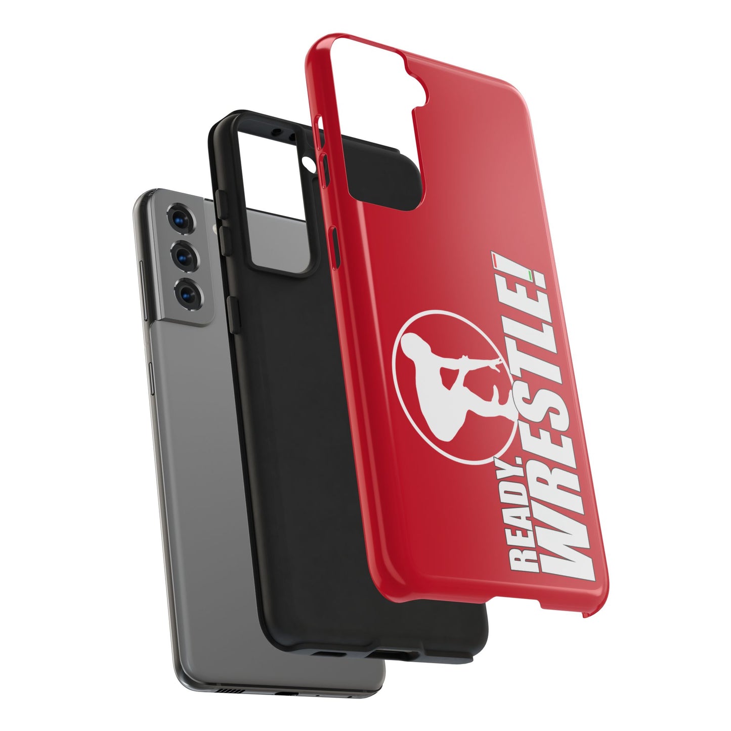 Ready. Wrestle! Red Galaxy Tough Phone Case
