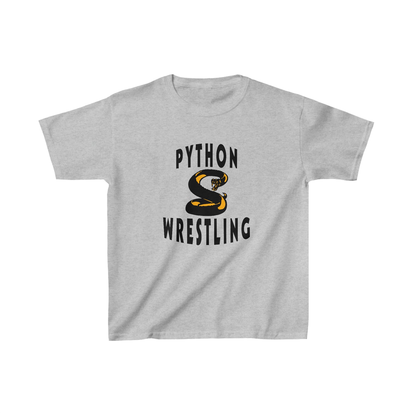 NEK Python Wrestling Kids, Black Logo, Unisex Jersey Short Sleeve Tee