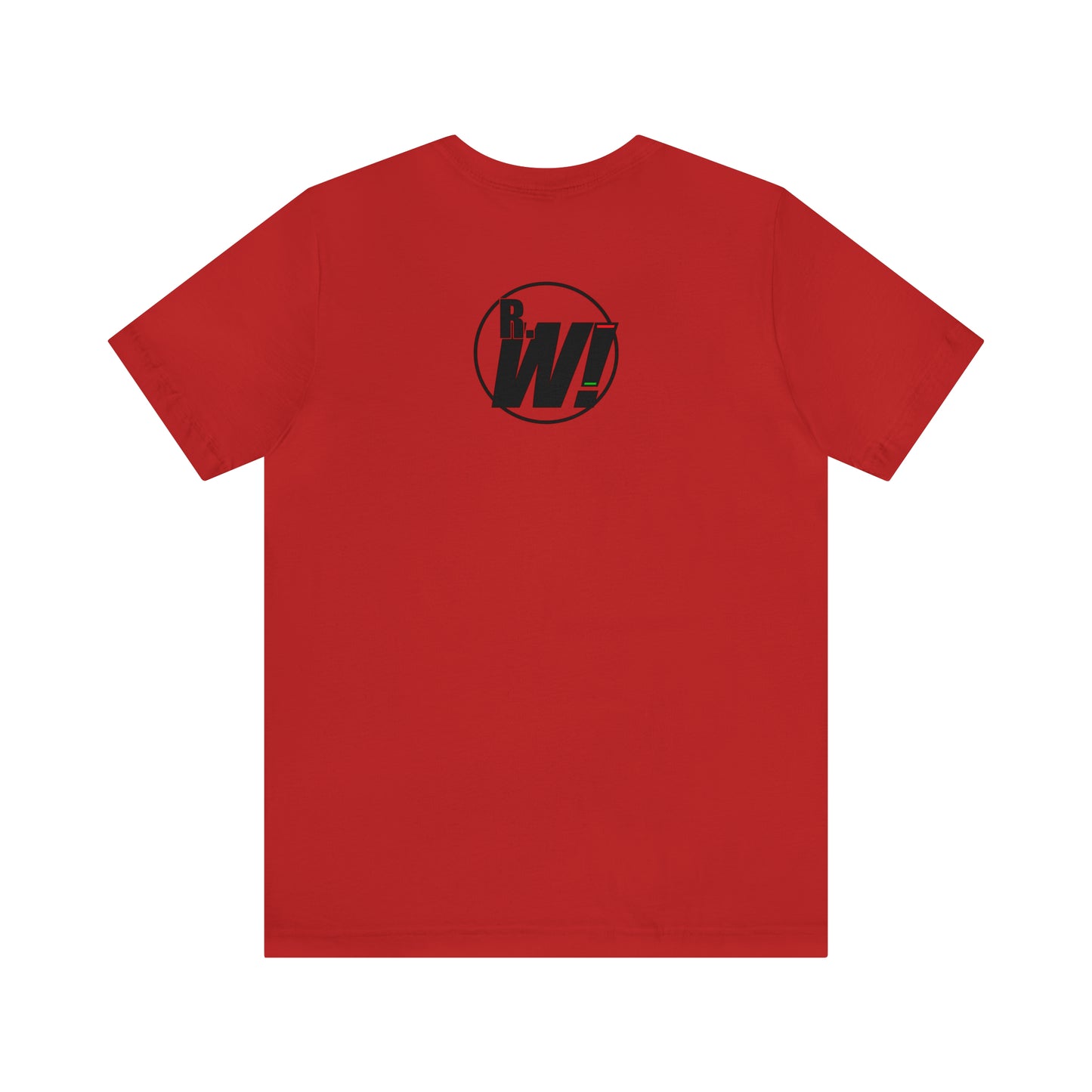 Ready. Wrestle! Navy Logo w/Red Silhouettes, Unisex Heavy Cotton Tee Bella+Canvas