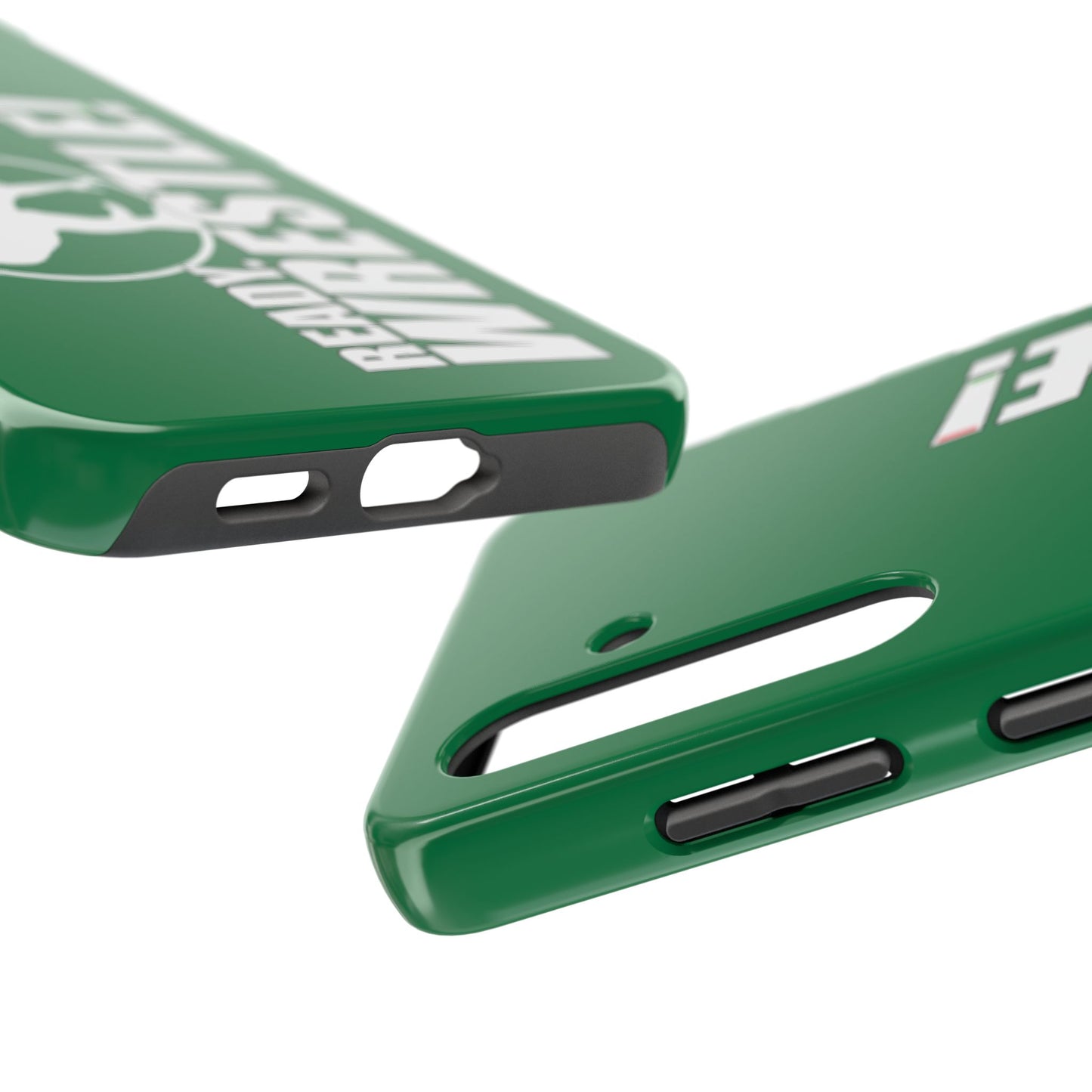 Ready. Wrestle! Green Galaxy Tough Phone Case
