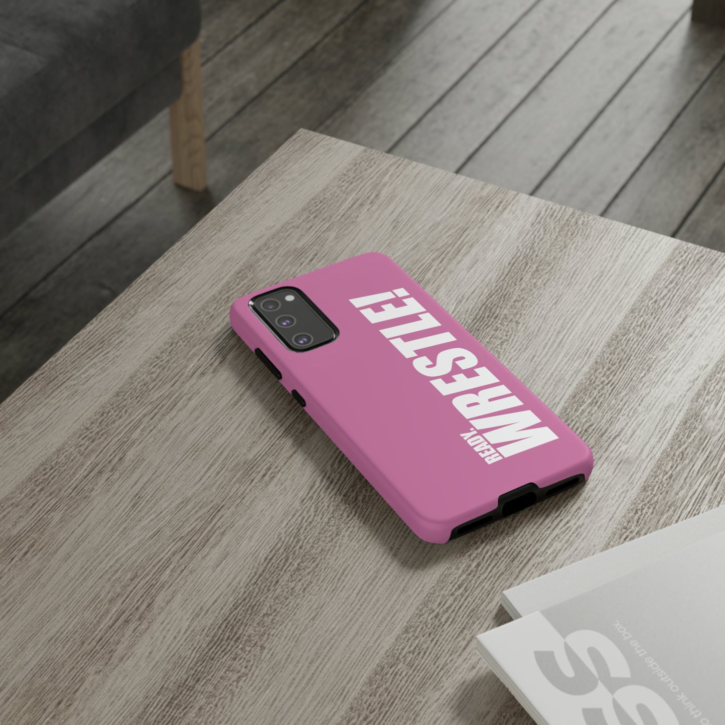 White/Pink Tough Cases