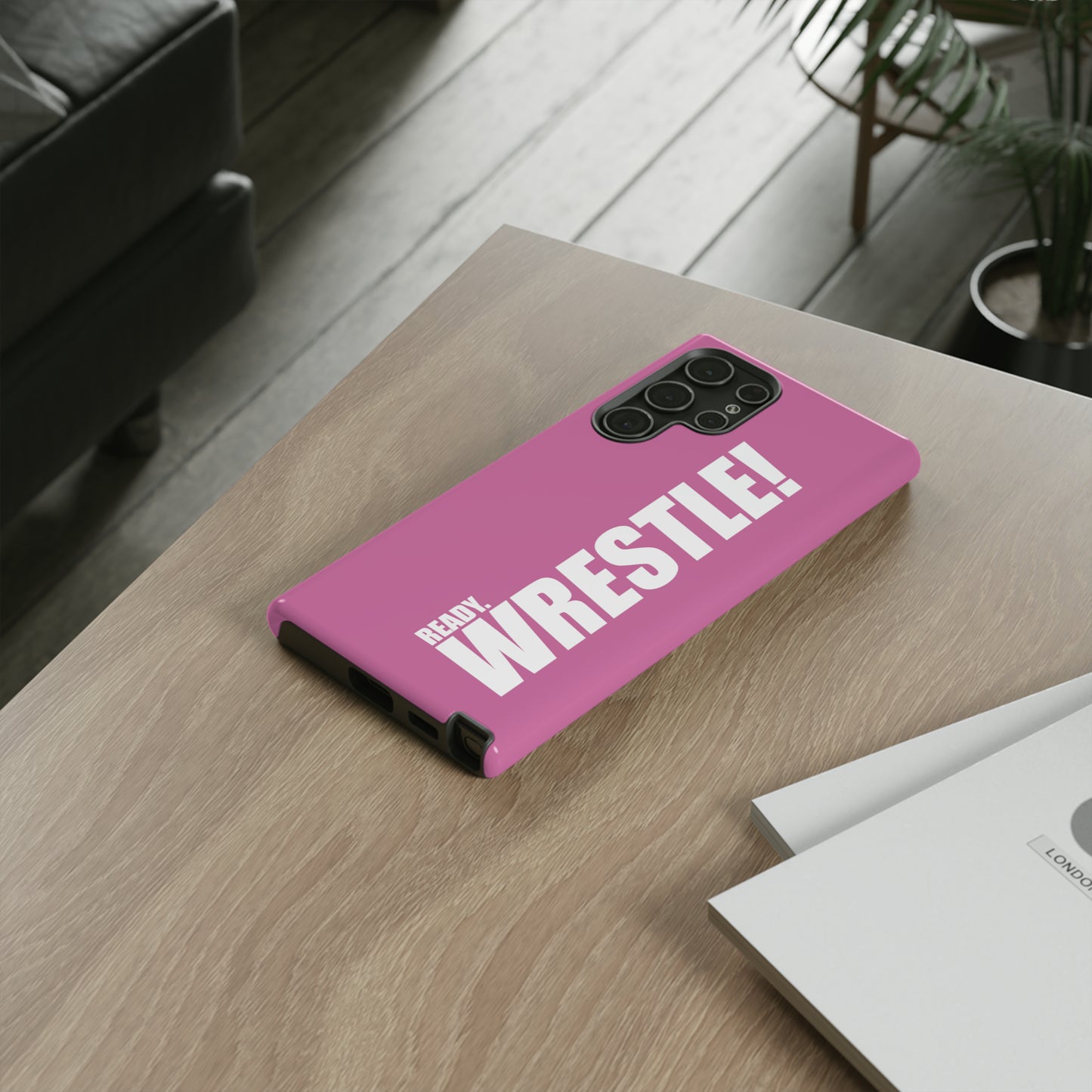 White/Pink Tough Cases