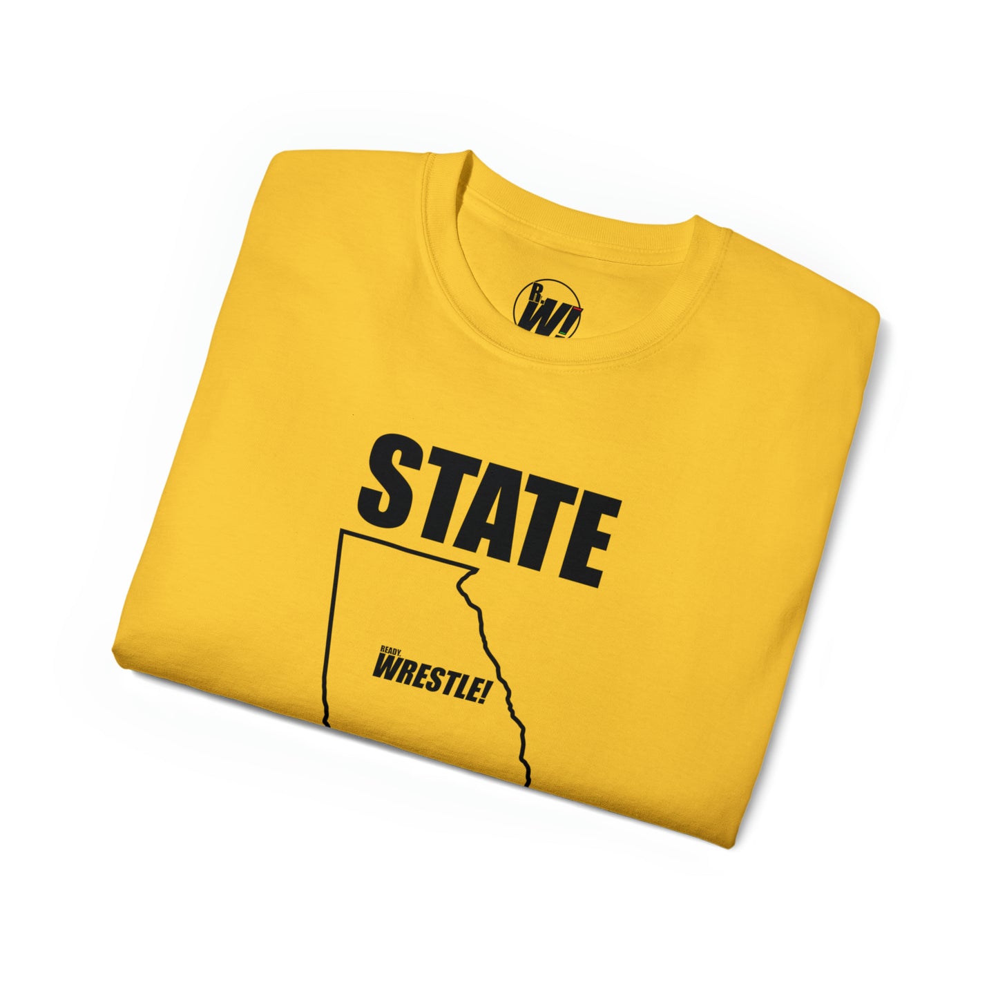 Georgia State Bound, Unisex Ultra Cotton Tee, Black Logo