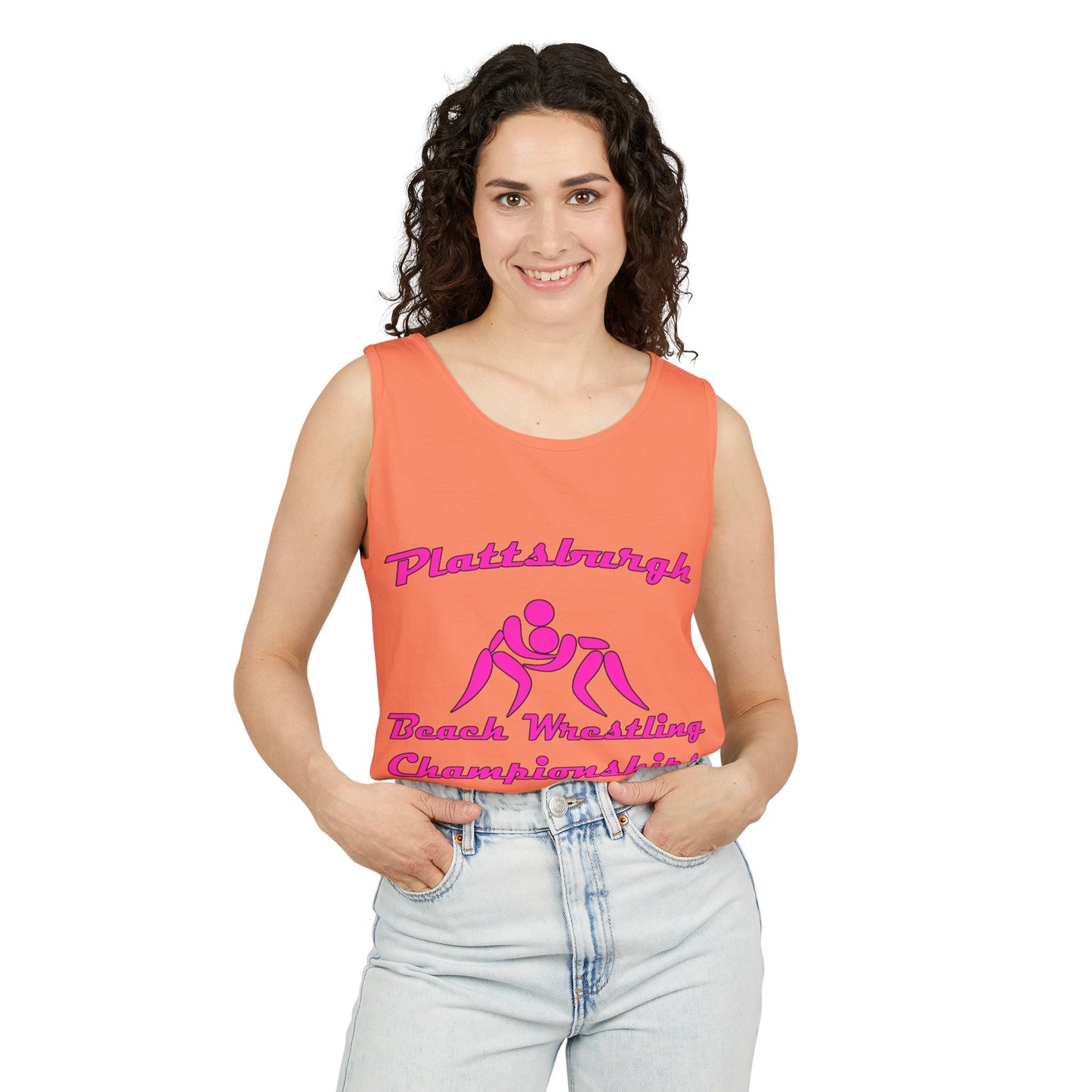 Plattsburgh Beach Wrestling Tank Top, Bella+Canvas