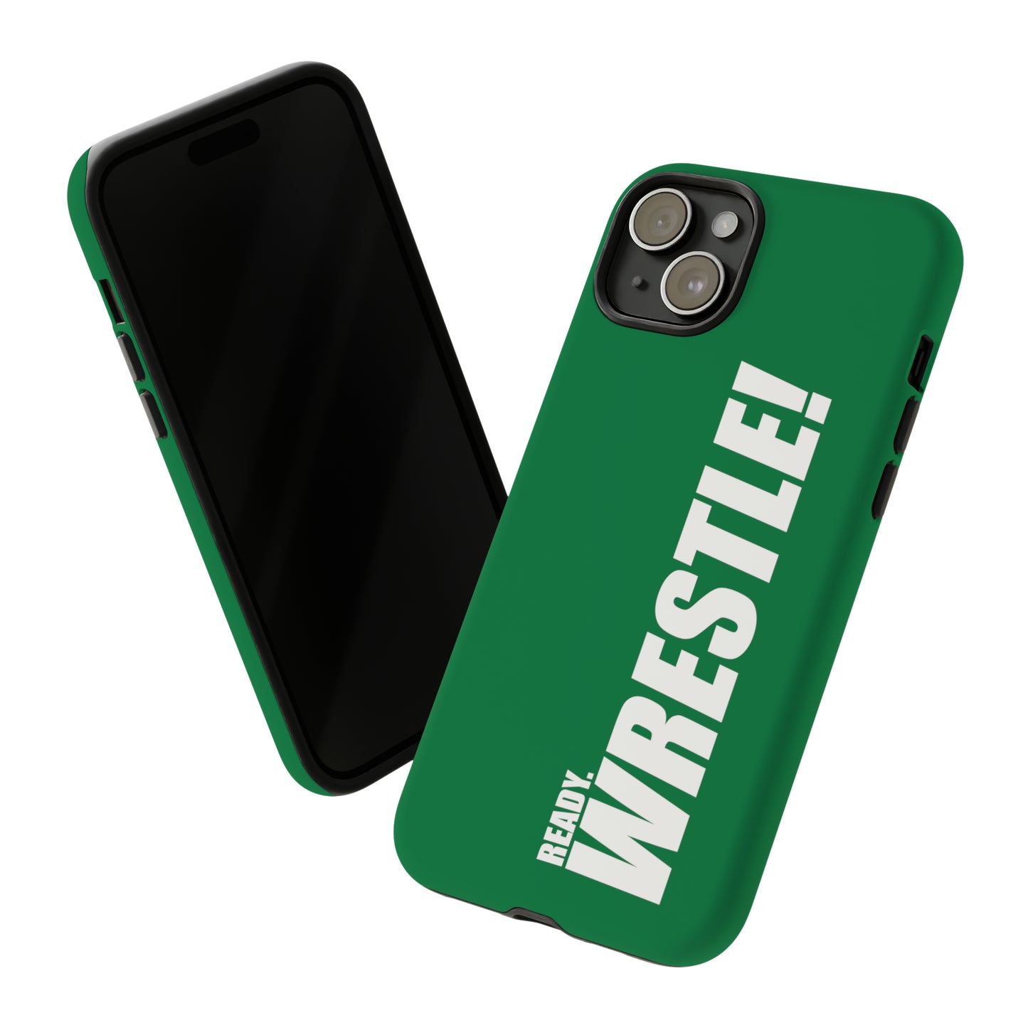 White/Green Tough Cases