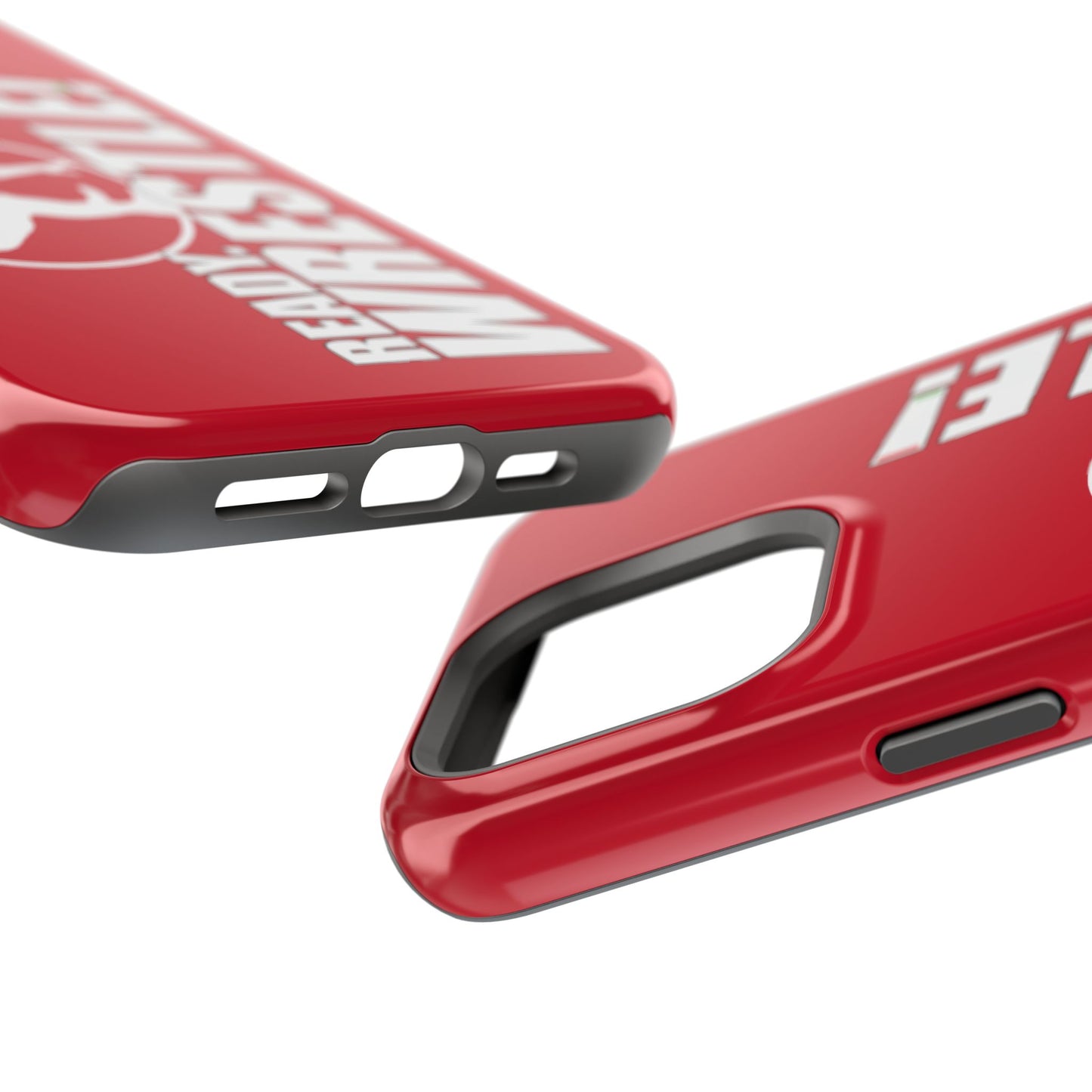 Ready. Wrestle! Red iPhone Magnetic Impact-Resistant Case