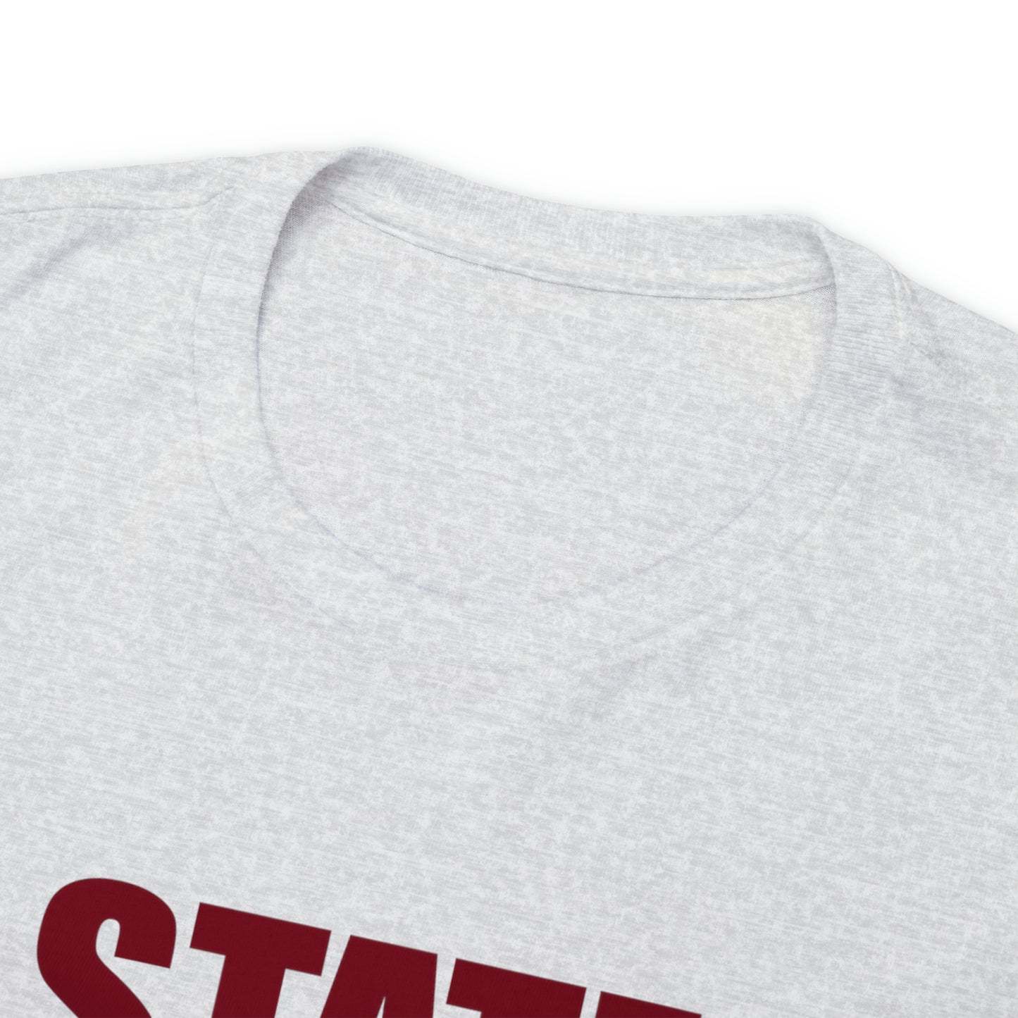 Minnetsota State Bound, Maroon Logo, Unisex Heavy Cotton Tee