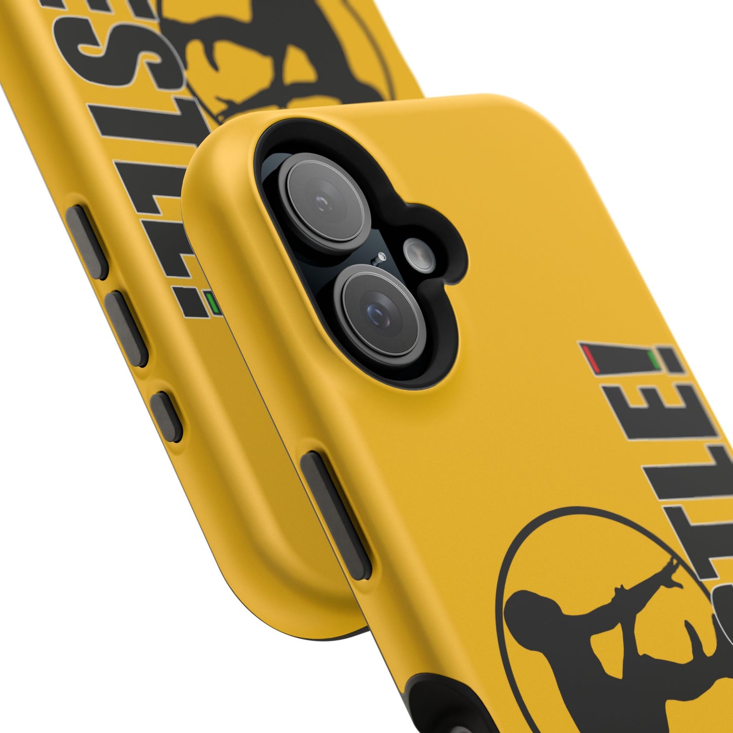 Ready. Wrestle! Yellow iPhone Magnetic Impact-Resistant Case