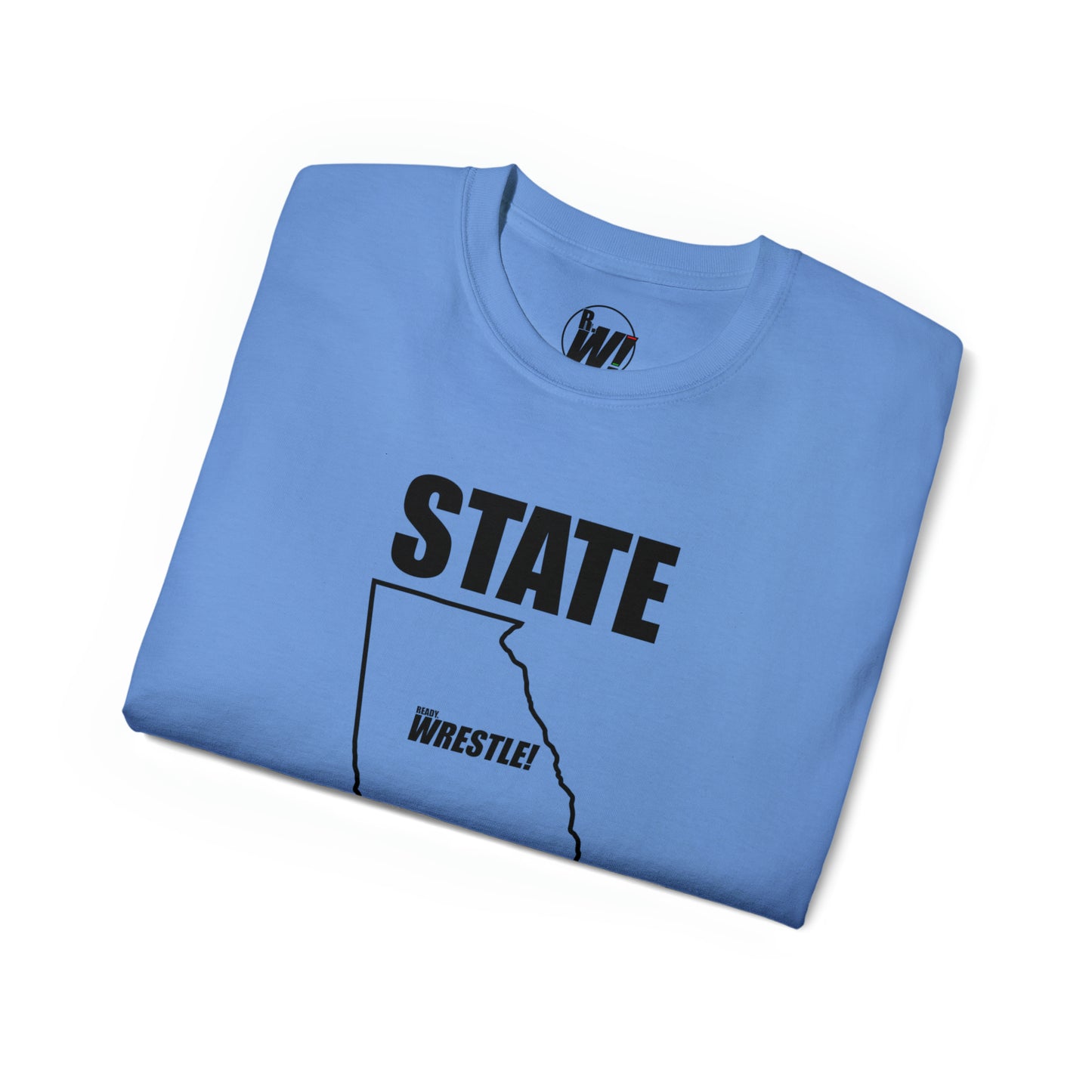 Georgia State Bound, Unisex Ultra Cotton Tee, Black Logo