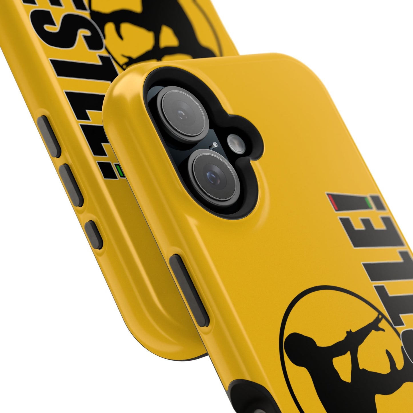 Ready. Wrestle! Yellow iPhone Magnetic Impact-Resistant Case