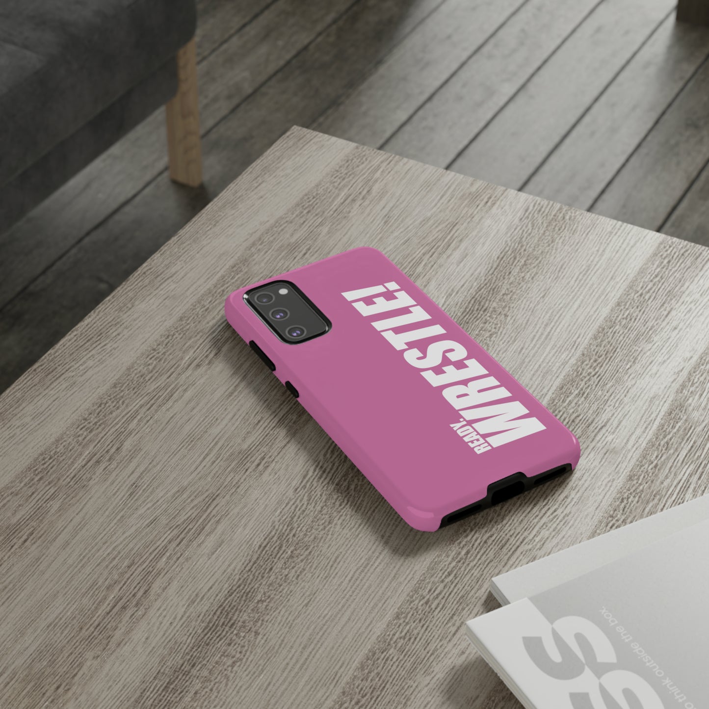 White/Pink Tough Cases