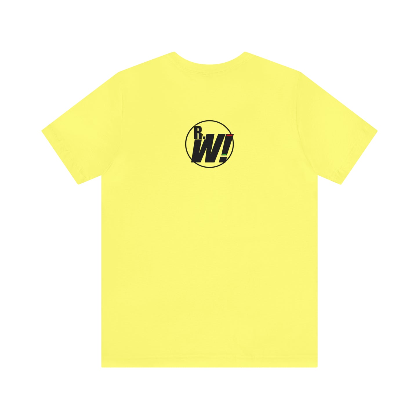 Ready. Wrestle! Black Logo w/Yellow Silhouettes, Unisex Heavy Cotton Tee Bella+Canvas