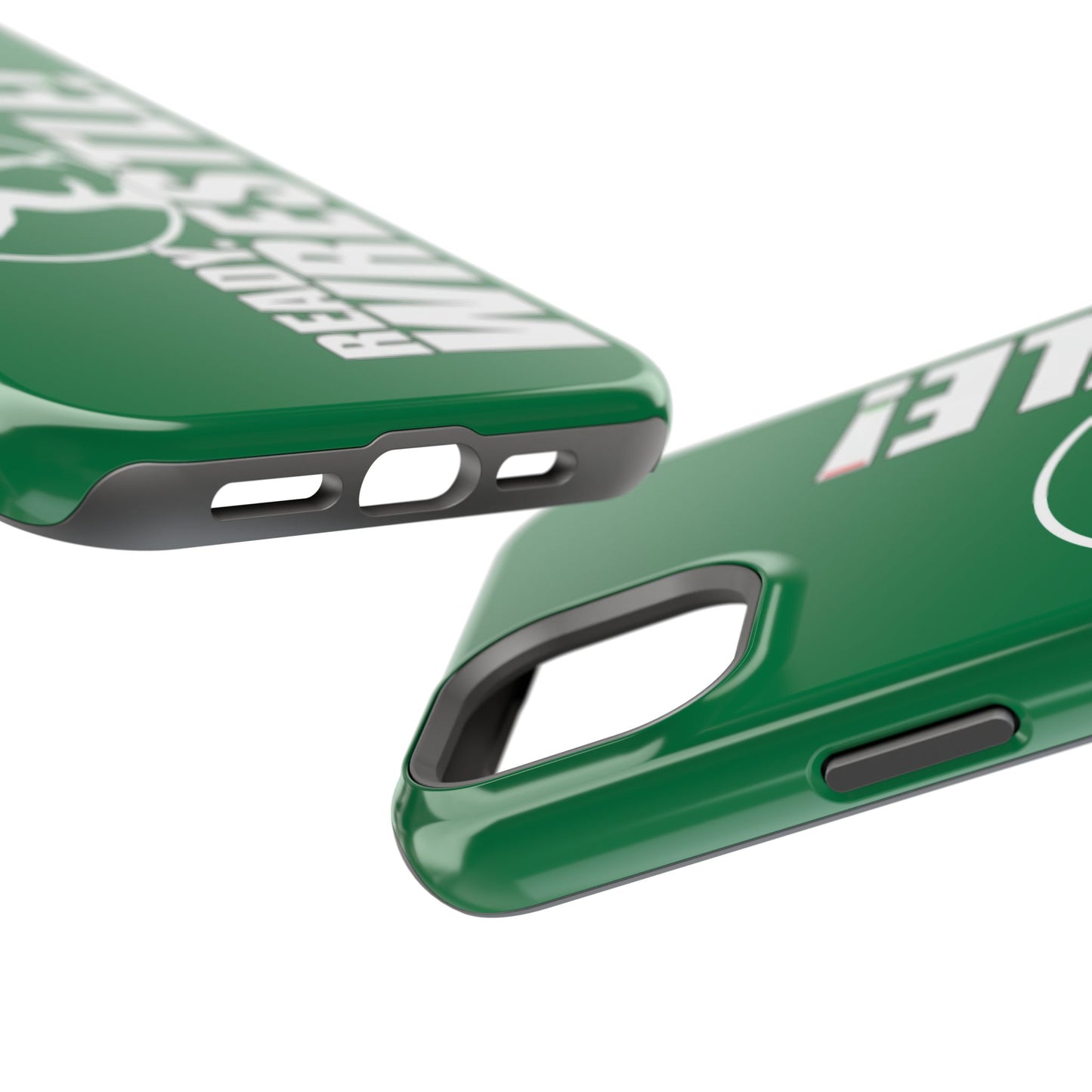 Ready. Wrestle! Green iPhone Magnetic Impact-Resistant Case